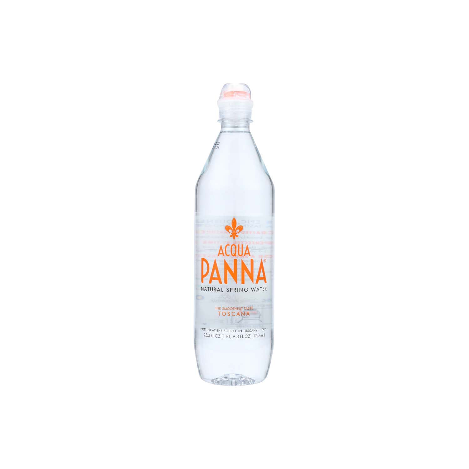 Acqua Panna Tuscany Natural Spring Water, 25.3 fl oz