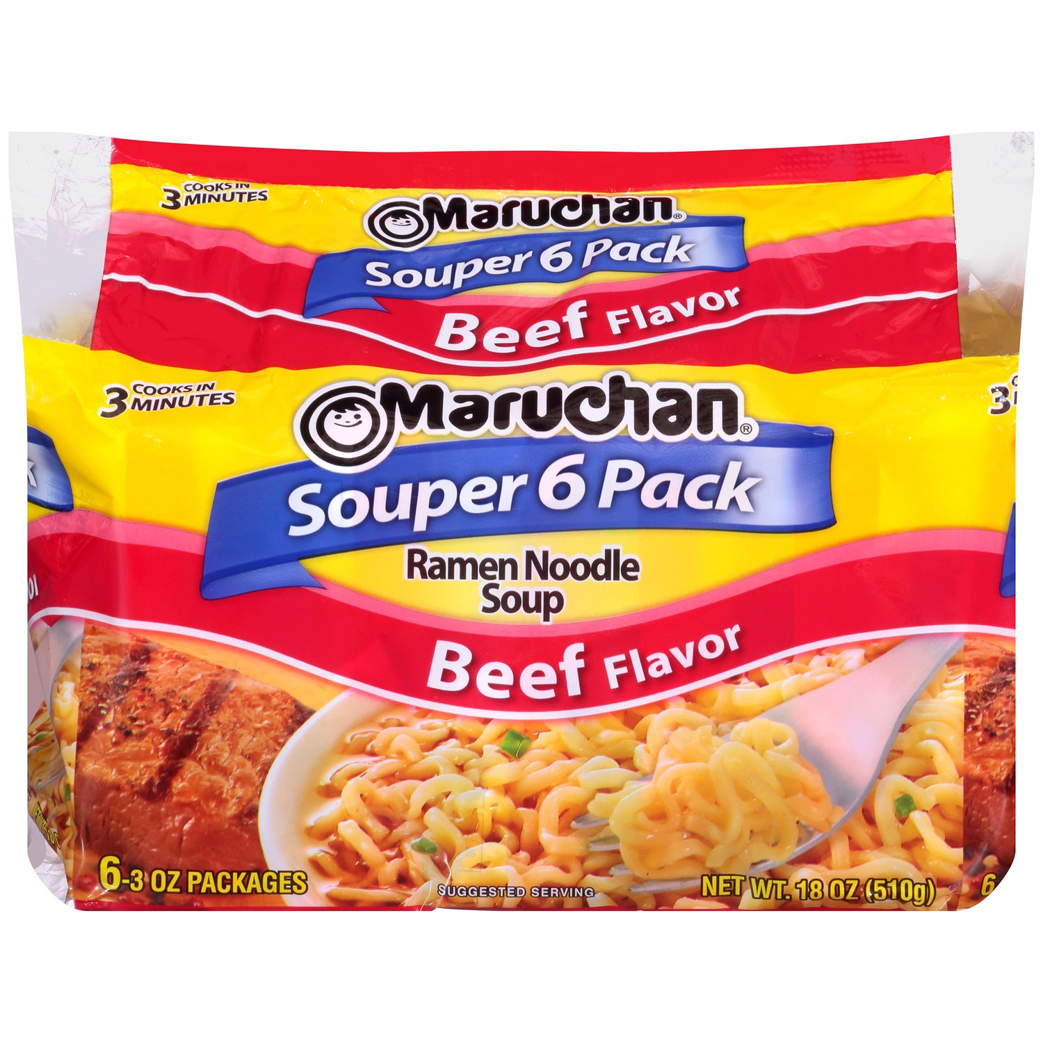 Maruchan Beef Flavor Ramen Noodle Soup - Shop Soups & Chili at H-E-B