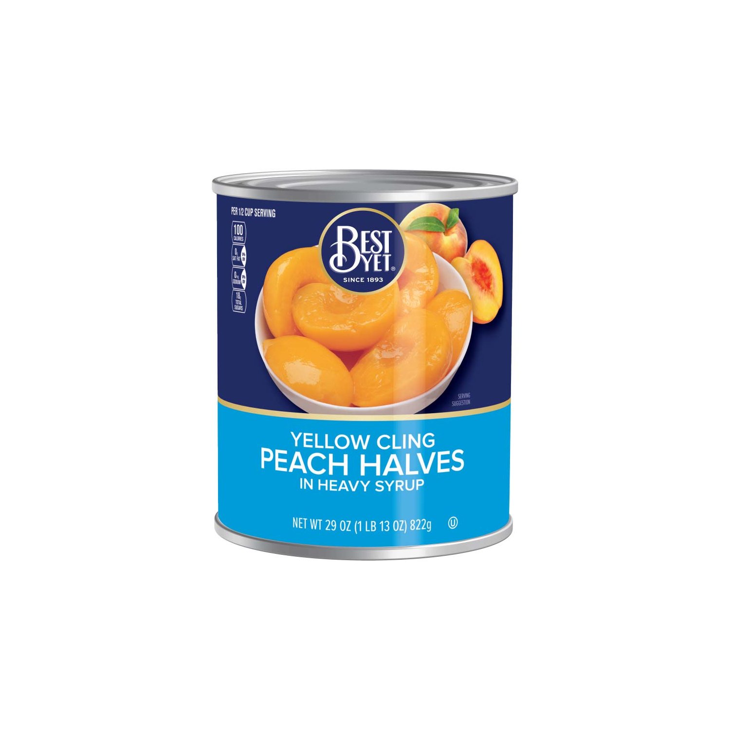 Canned Fruit, Organic Yellow Cling Peach Slices in Organic Peach & Pear  Juice from Concentrate, 15 oz at Whole Foods Market