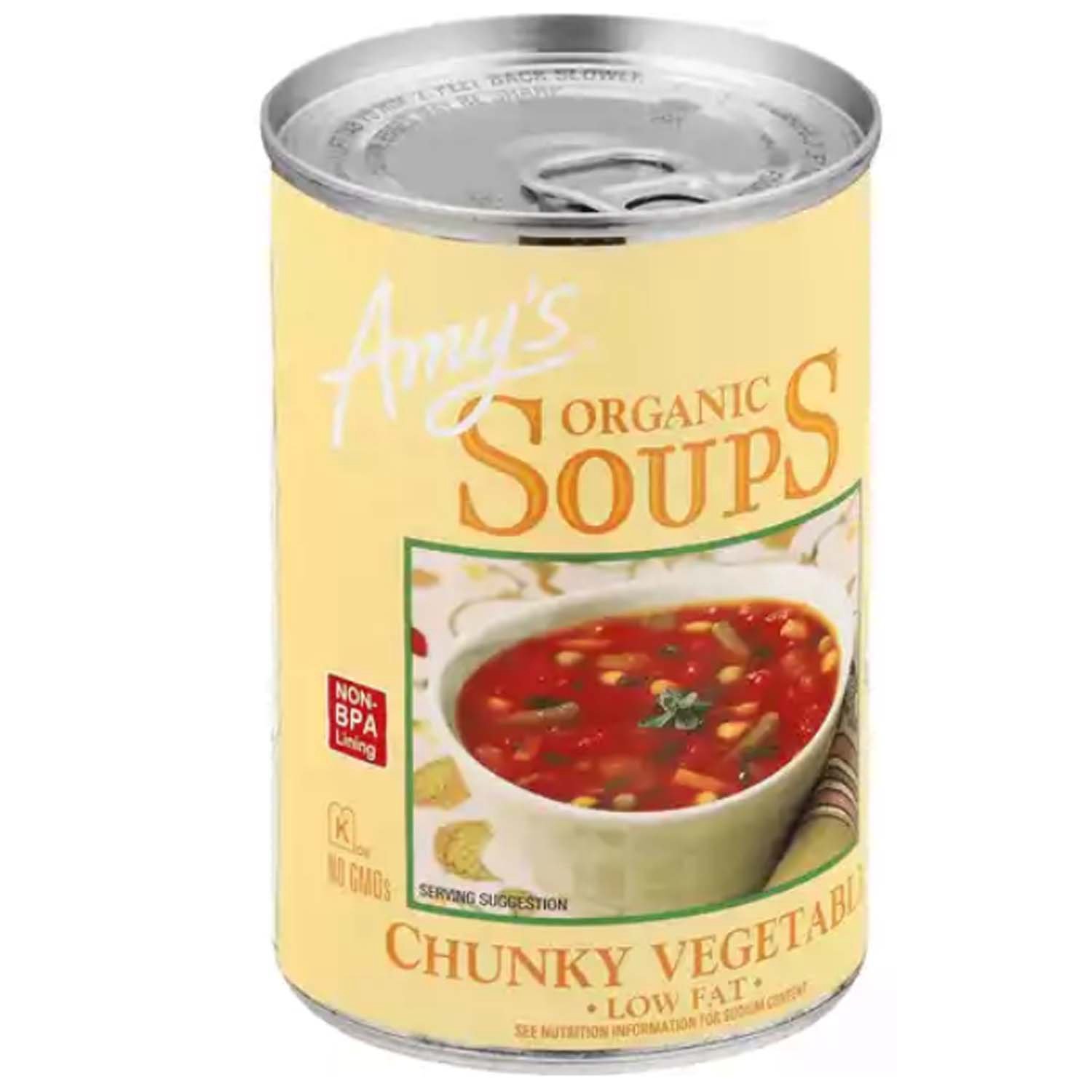 Amy's Organic Low Fat Vegetable Barley Soup - 14.1 oz can