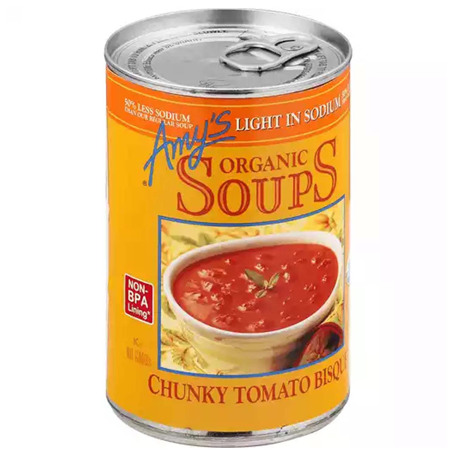 Amy's Organic Gluten Free Low Sodium Chunky Tomato Bisque Soup - 14.5oz