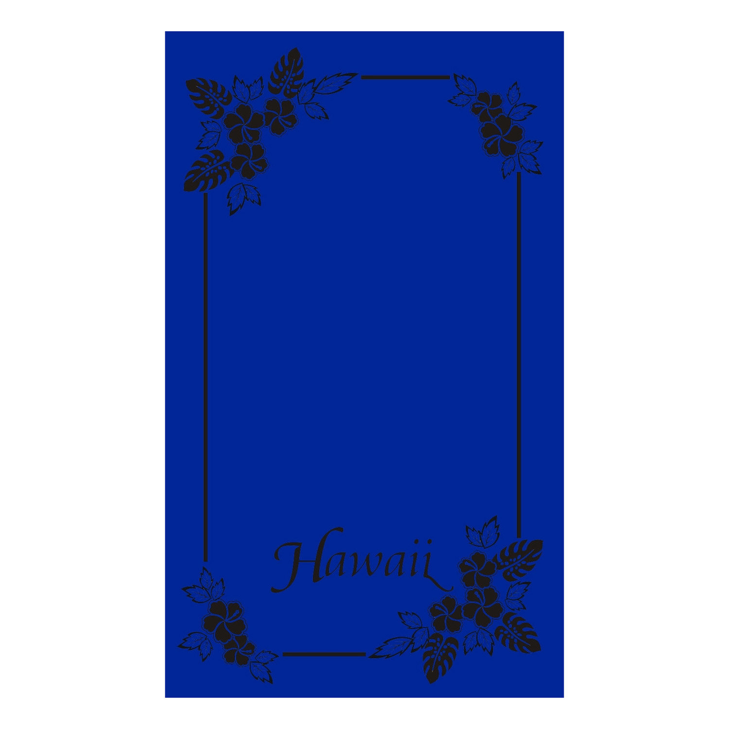 royal blue border designs