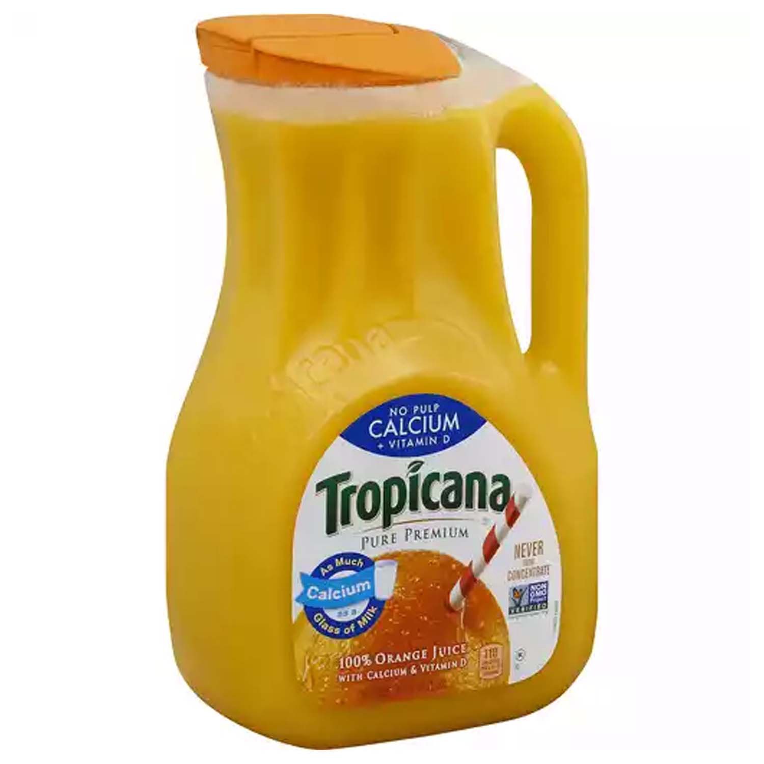 Tropicana Orange Juice With Calcium, 15.2000-Ounces (Pack