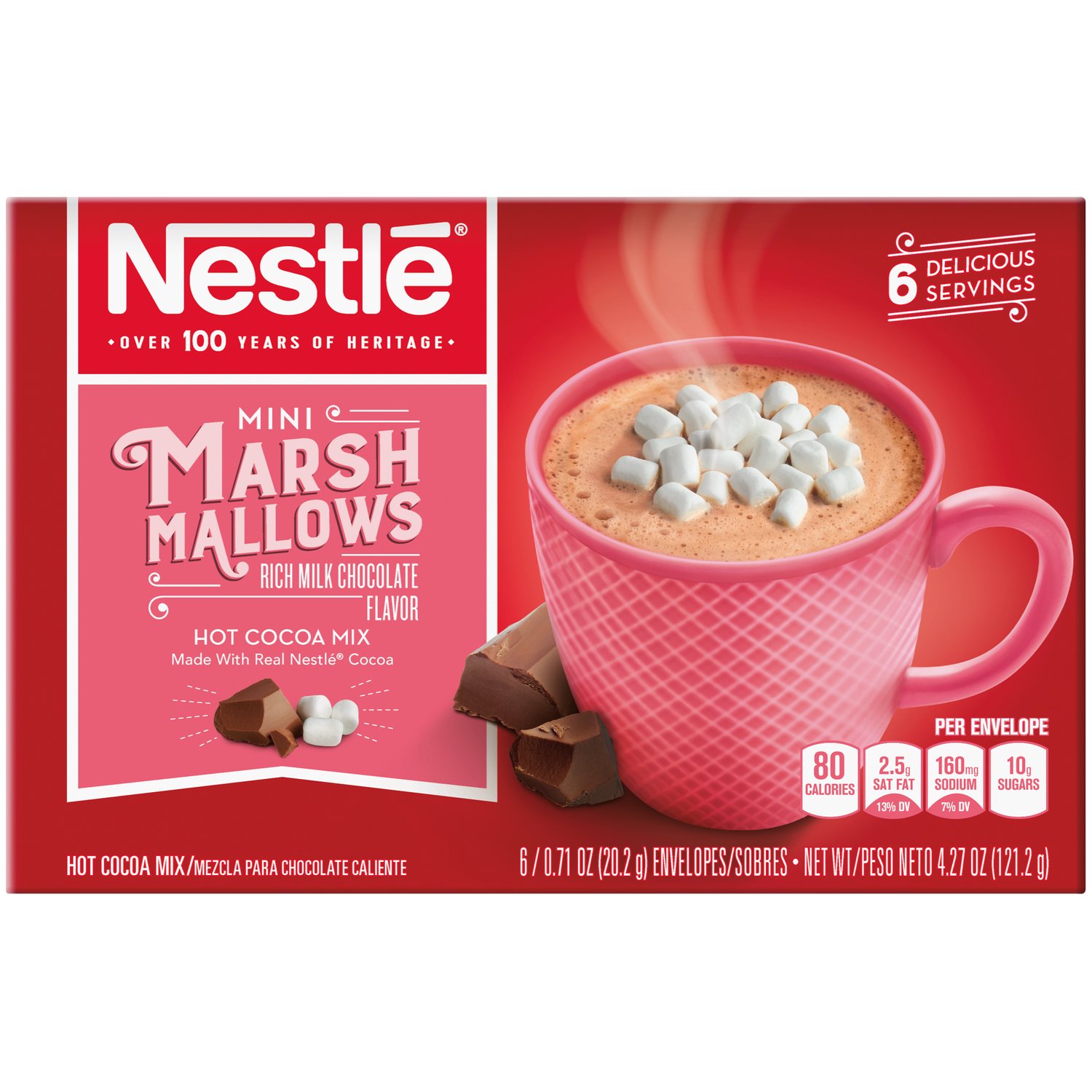 Melville Candy Chocolate Dipped Mini Marshmallow Hot Cocoa