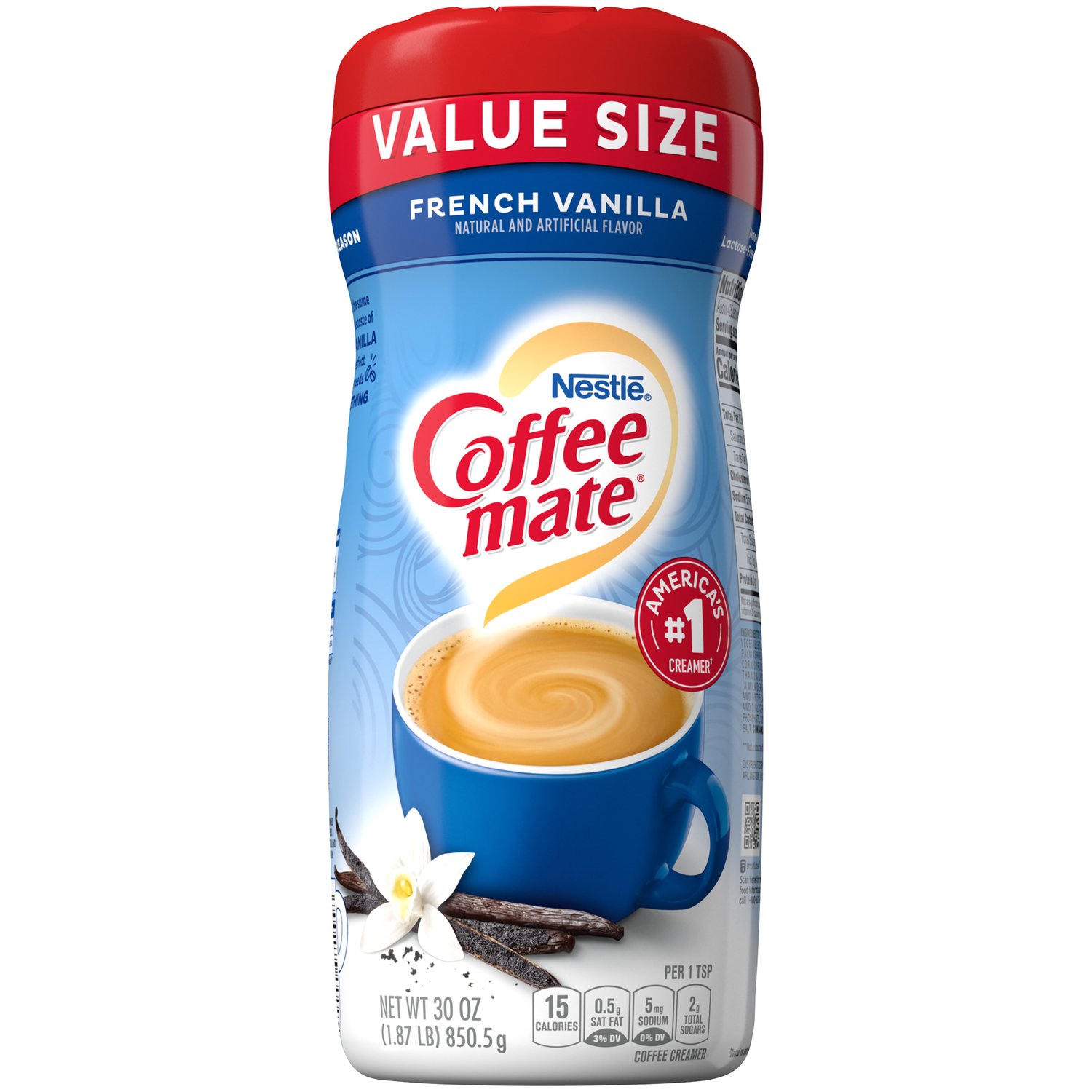 Coffee mate The Original Powder Creamer, 11 oz (Pack of 4) with By The Cup  Scoop