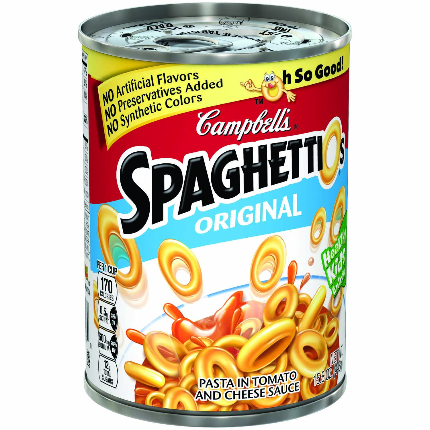 Campbell's SpaghettiOs Canned Pasta, Original, 15.8 oz. [24-Cans]