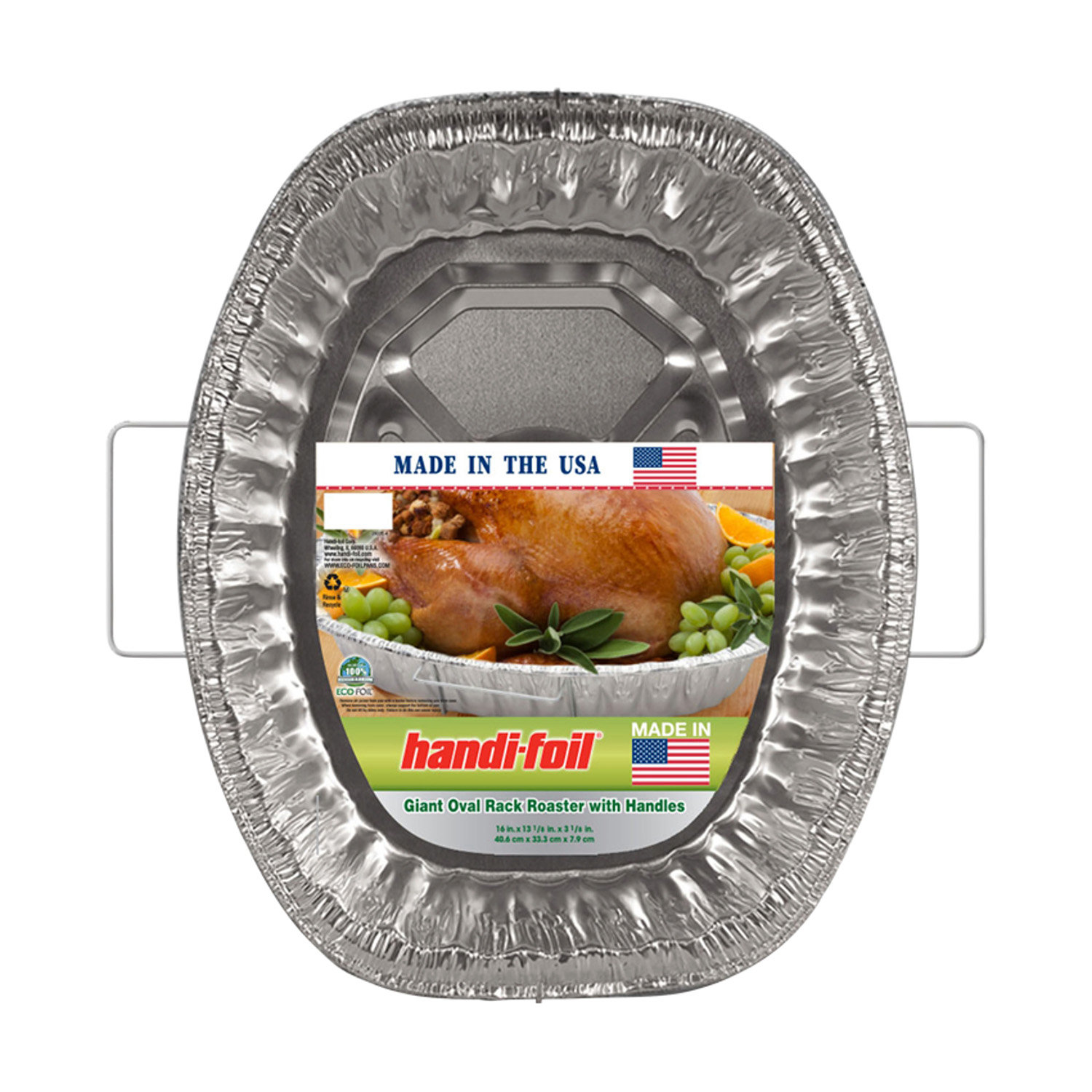 Handi-Foil Roaster Pan, Super King, Extra Deep Oval