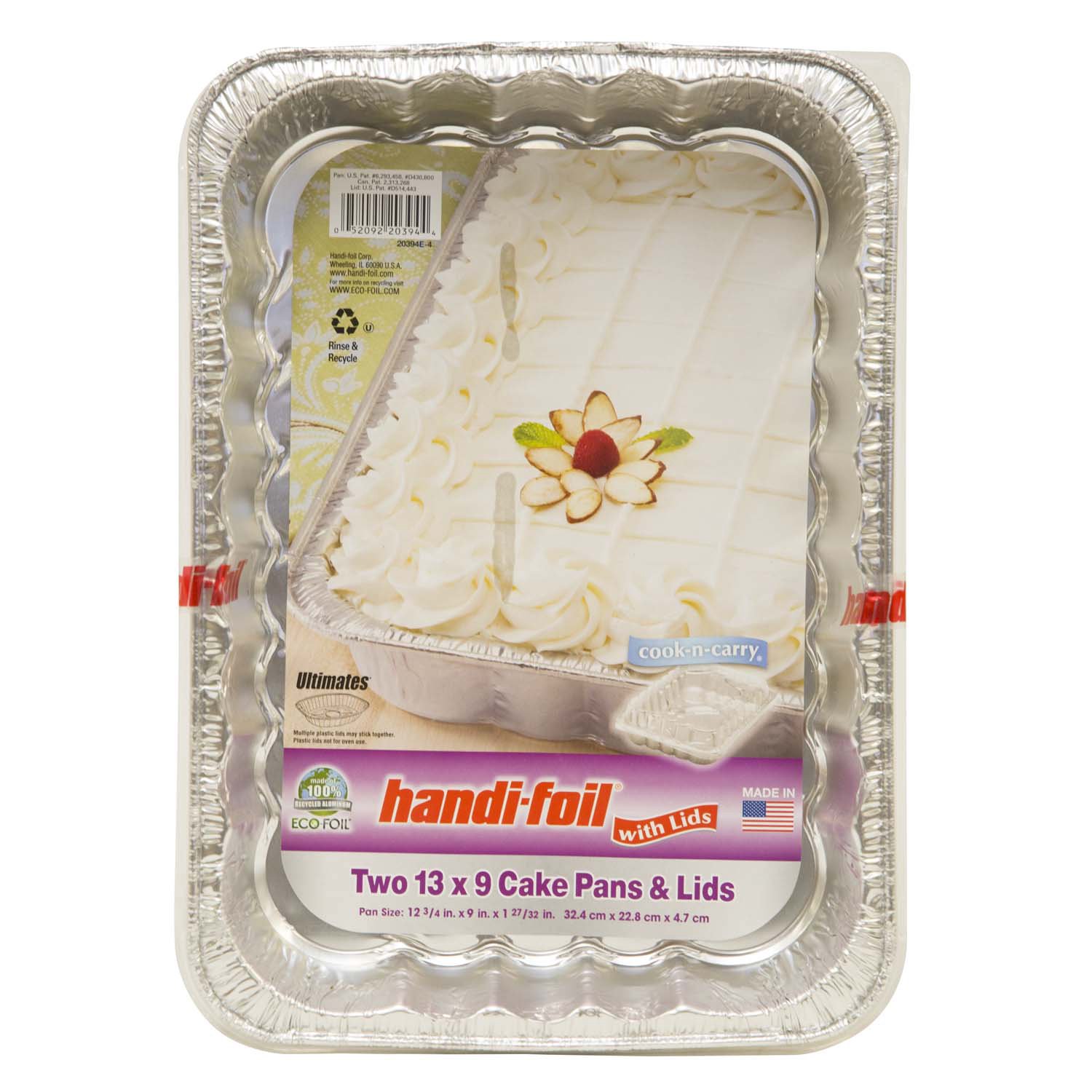 Handi Foil Eco-Foil Ultimates Roaster/Baker Pans - 3 pans