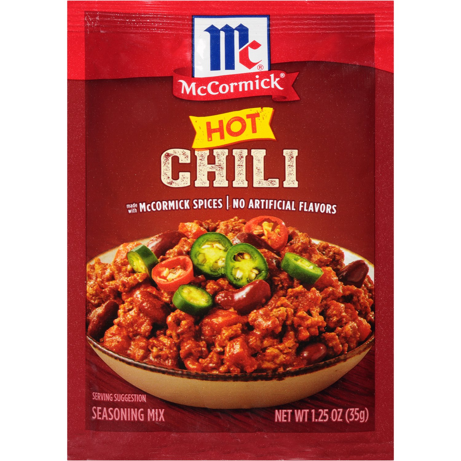 McCormick White Chicken Chili Seasoning Mix, 1.25 oz, Gravy Mixes