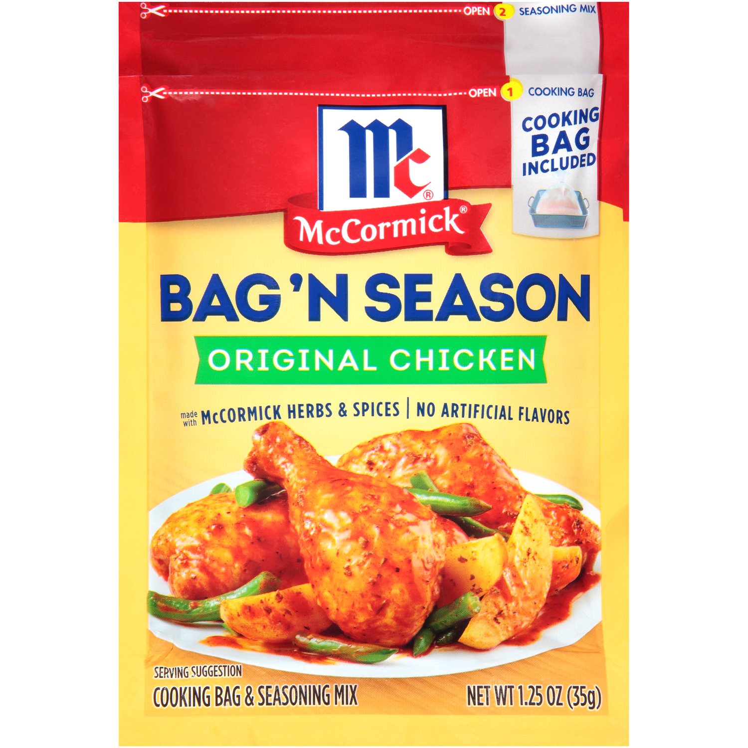 McCormick® Bag 'n Season® Original Chicken Cooking & Seasoning Mix