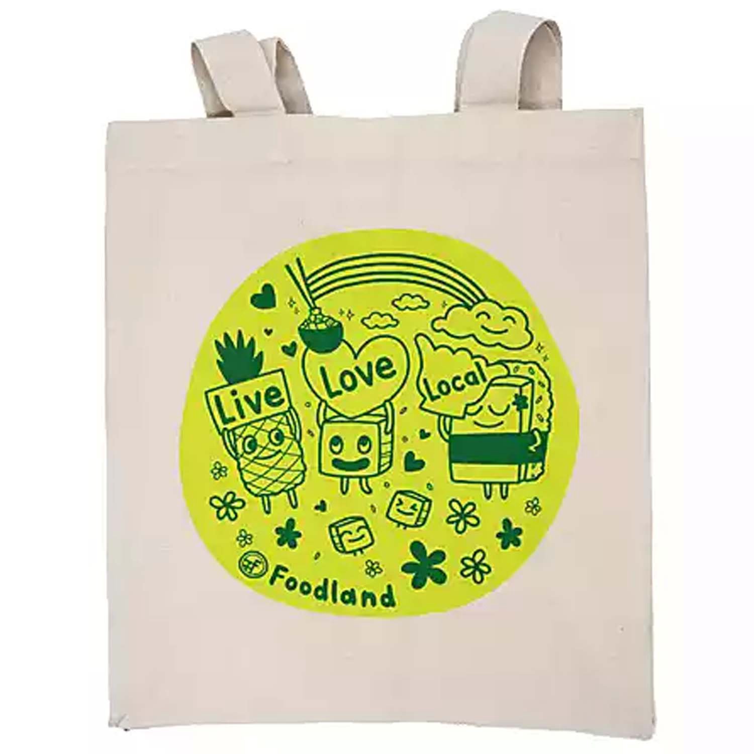 Farm Fresh Lemon Market Canvas Tote Bag