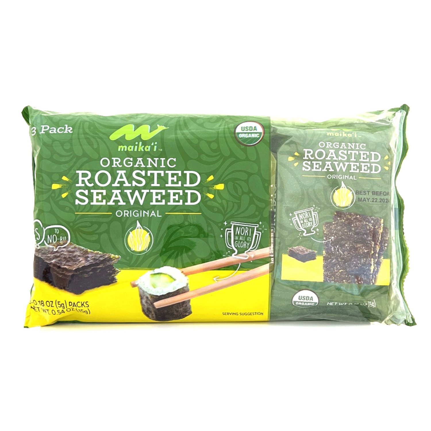 Maika`i Original Roasted Seaweed - Foodland