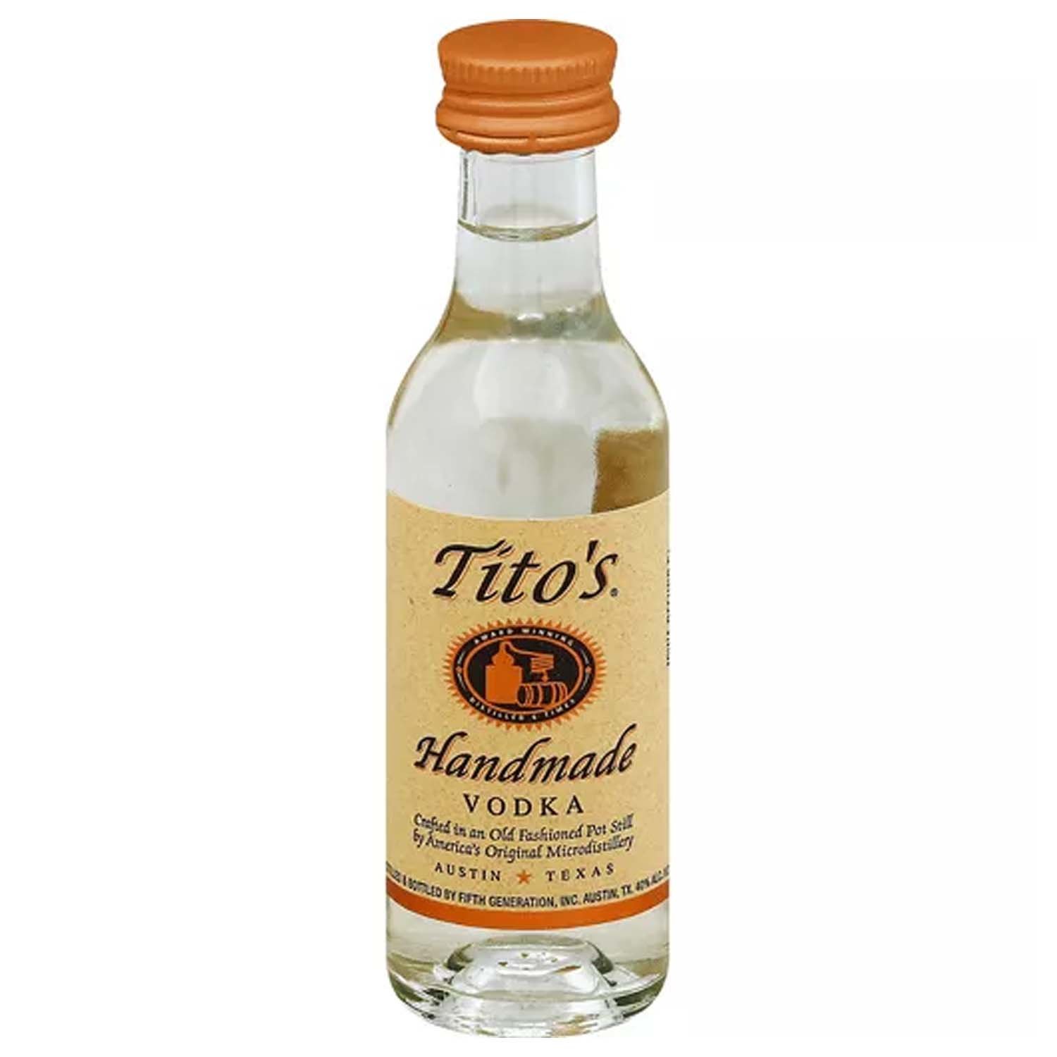 Tito's® Handmade Vodka Mini Bottles, 50 mL - QFC