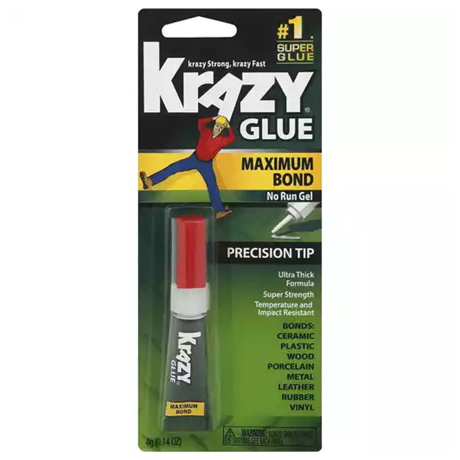 Krazy Glue - Krazy Glue Super Glue, All Purpose, Fine Tip, Singles (4  count), Grocery Pickup & Delivery