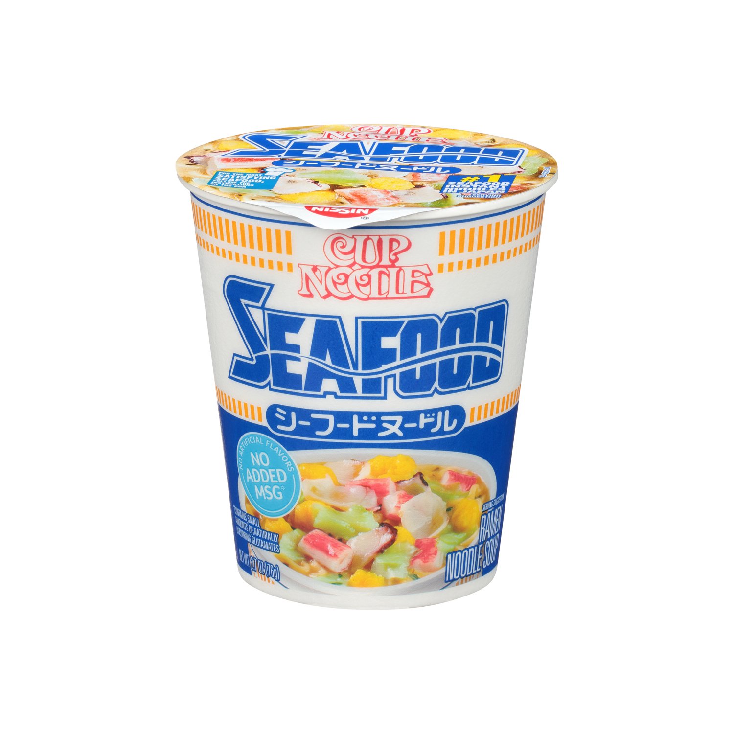 Nissin Instant Cup Noodles - Seafood