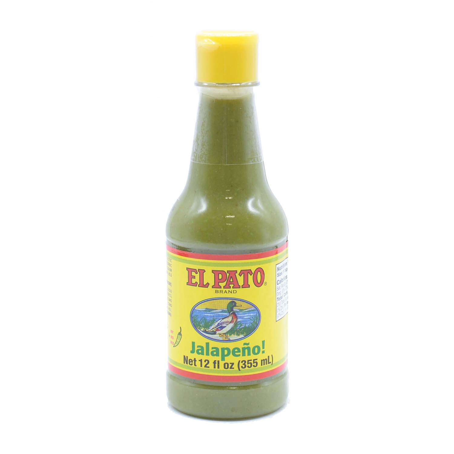 El Pato Green Jalapeno Hot Sauce Medium 12 fl oz Pack of 3 高級品市場