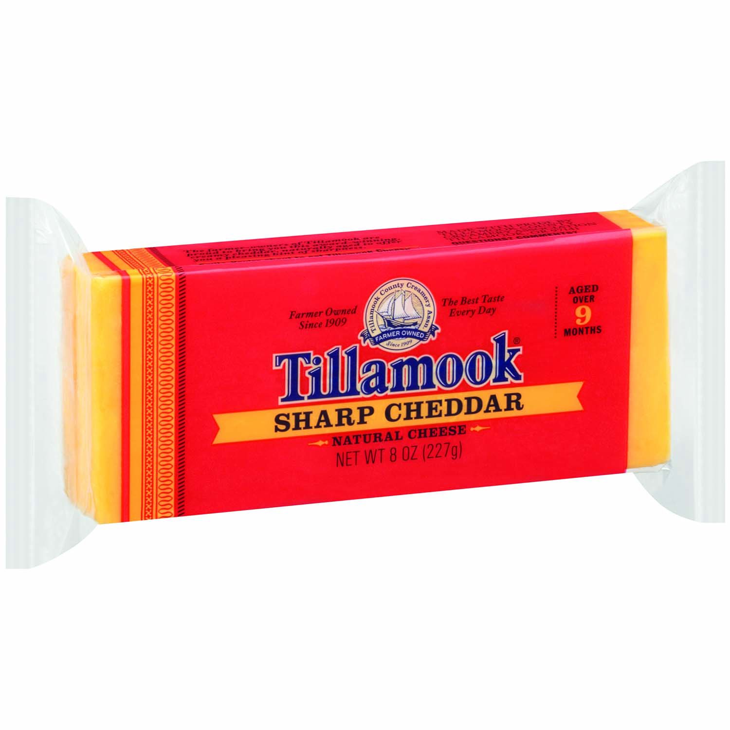 Sharp Cheddar Cheese Block - Tillamook