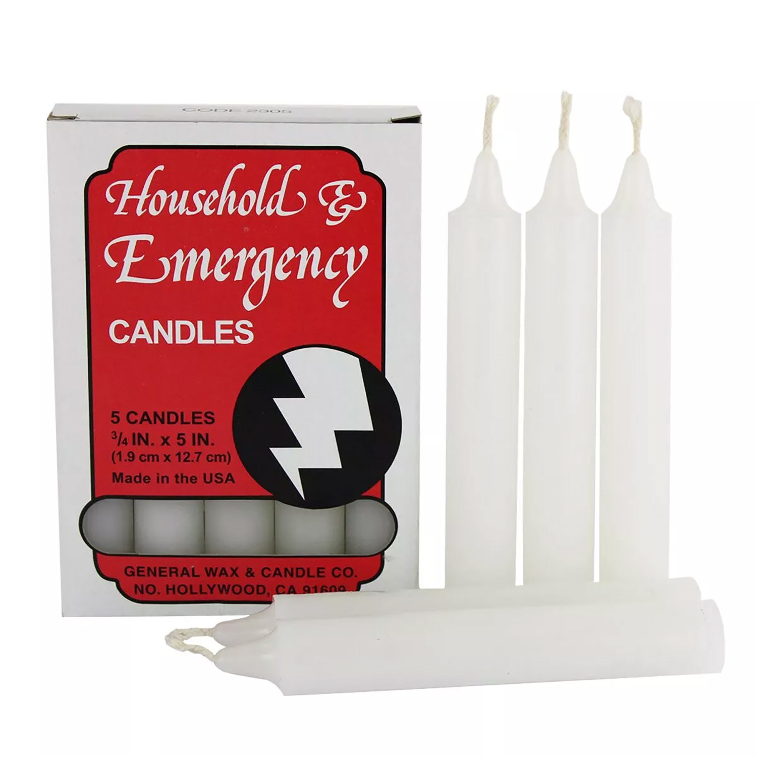 Coghlan's Emergency Candles, White