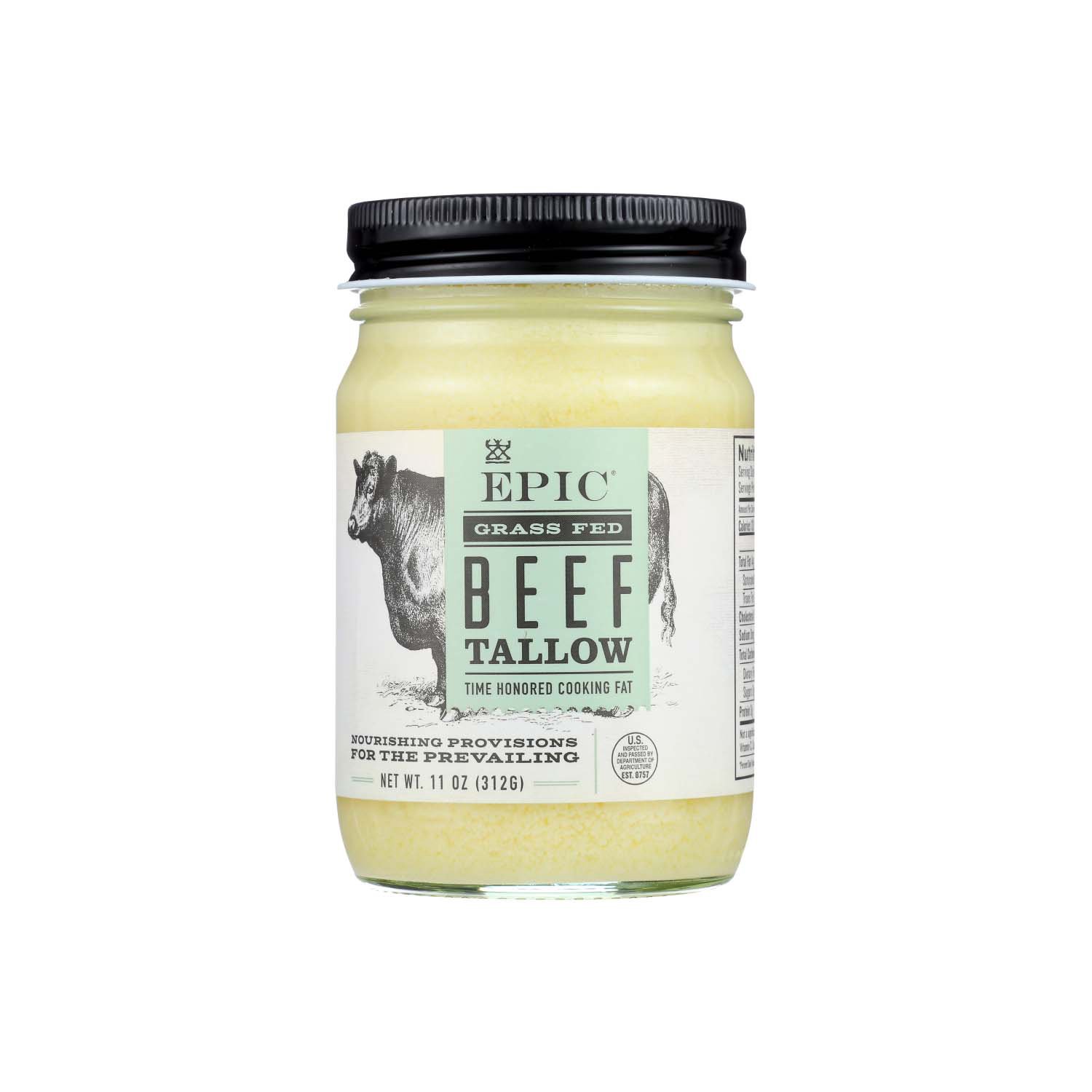 Spearmint Lemongrass Grass Fed Tallow Balm - Beck Ranch Premium Beef