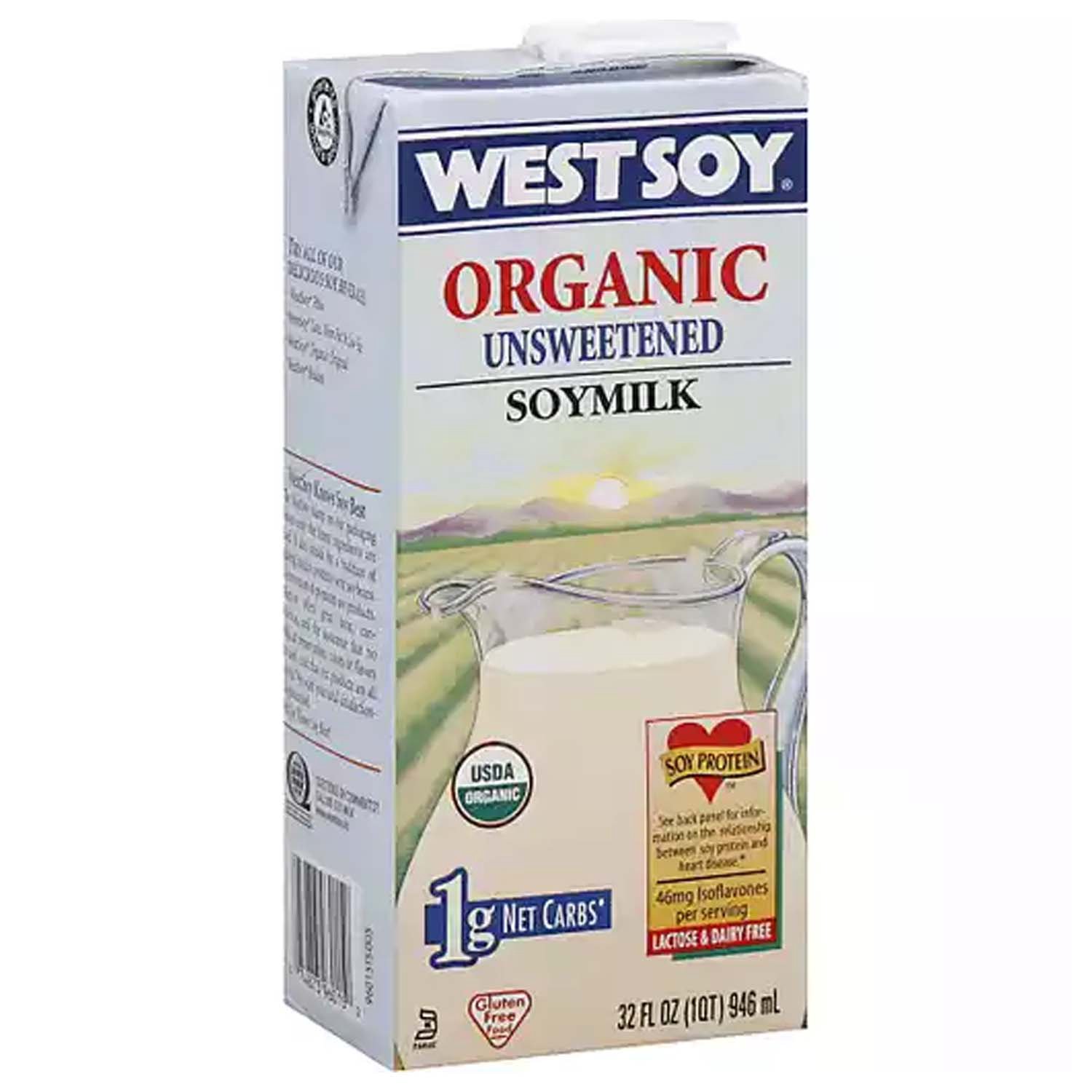 Silk Soy Creamer, Original, Dairy Free, Gluten Free, 32 FL OZ Carton