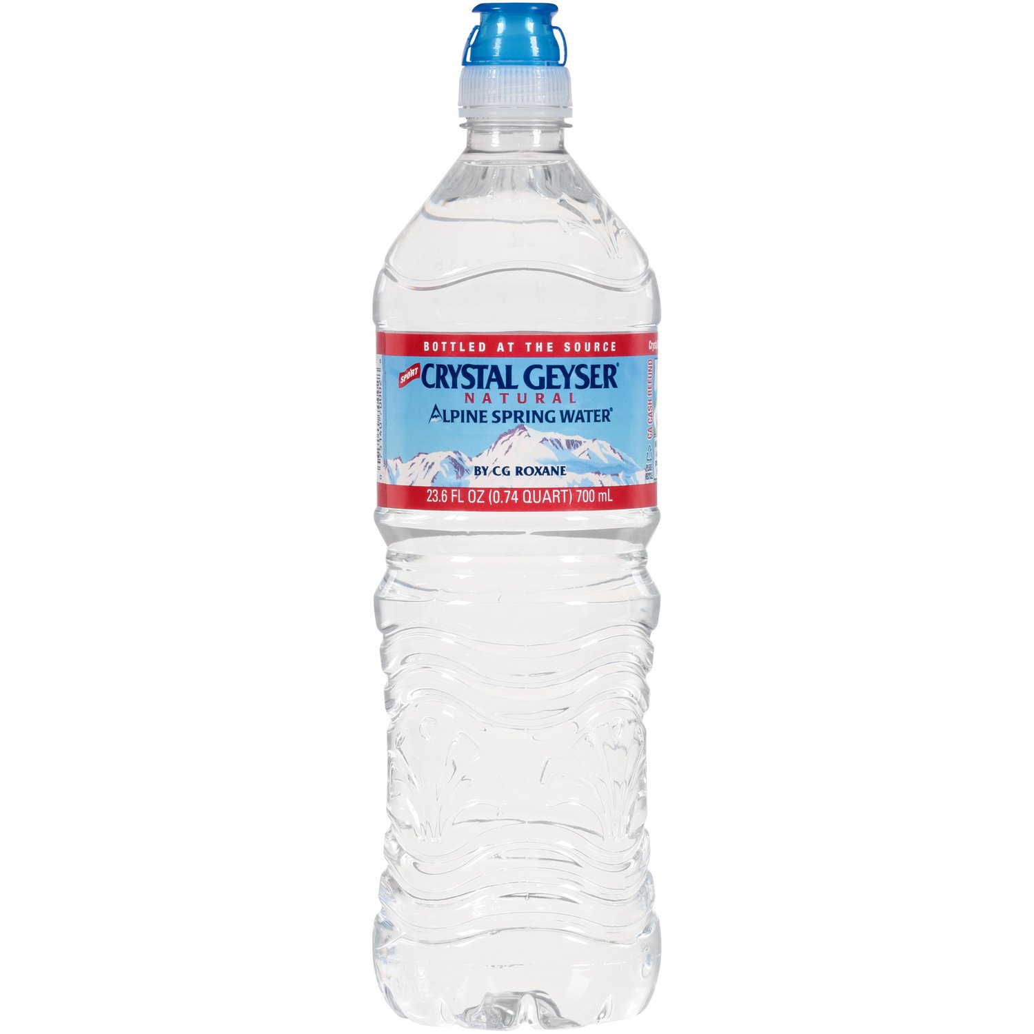 Crystal Geyser Natural Alpine Spring 8 Oz. Water Bottles, 30-Pack