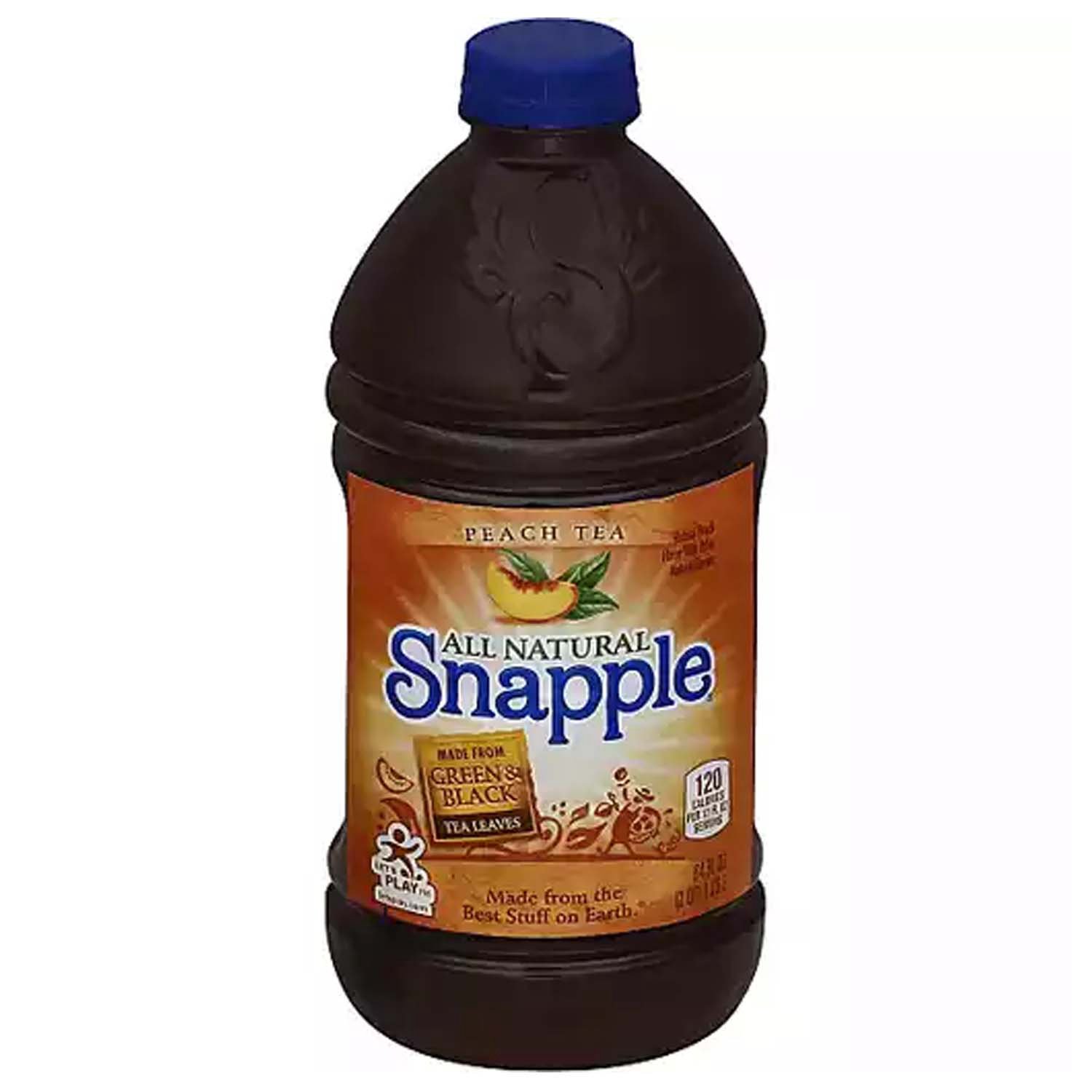 Snapple Peach Tea - 64 fl oz Bottle