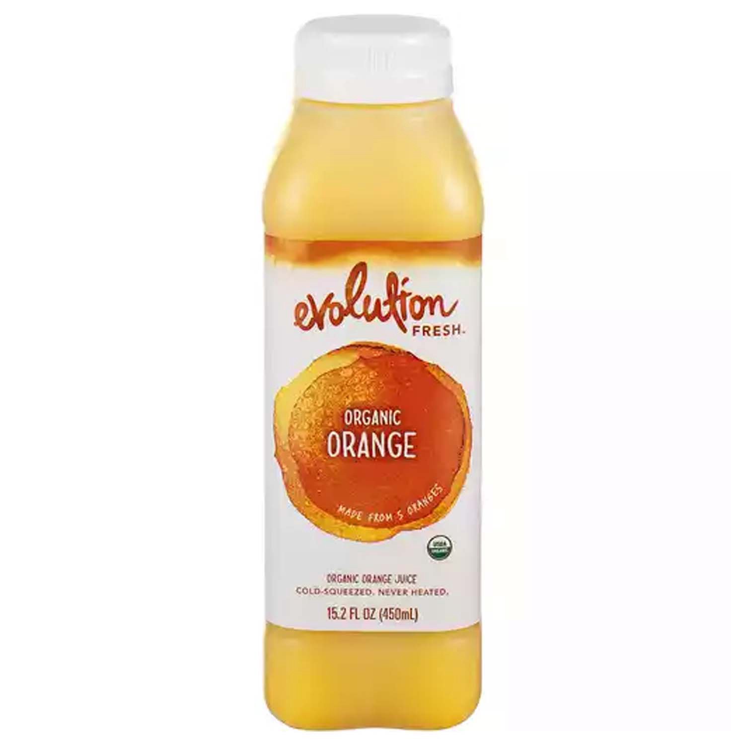 Refreshing and Eco-Friendly Orange Juice Bottle