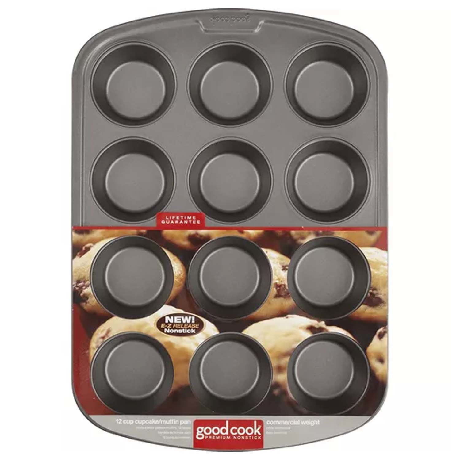 12-Cup Mini Muffin Pan, Nonstick - GoodCook