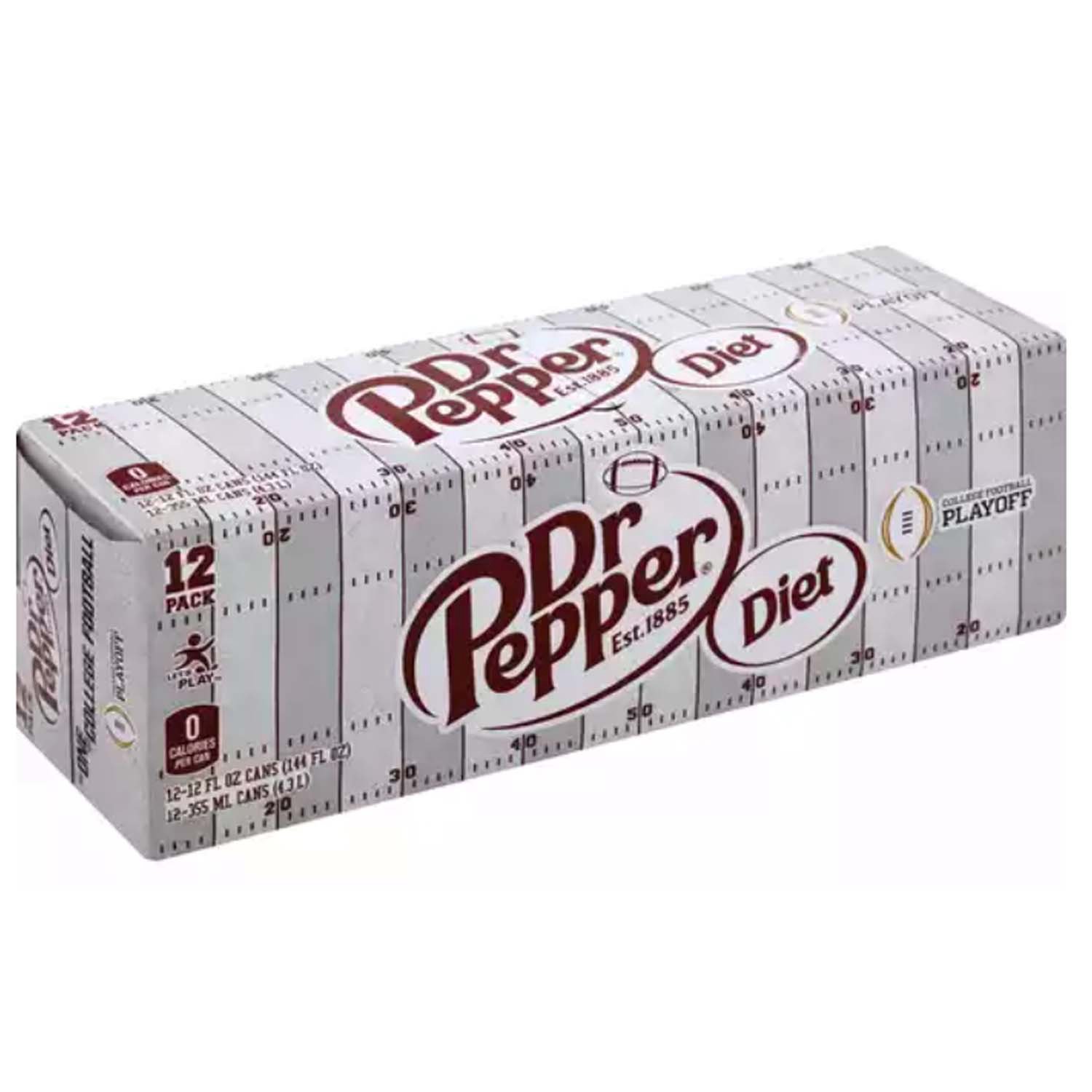 Diet Dr Pepper Soda Cans, 12 pk / 12 fl oz - Kroger