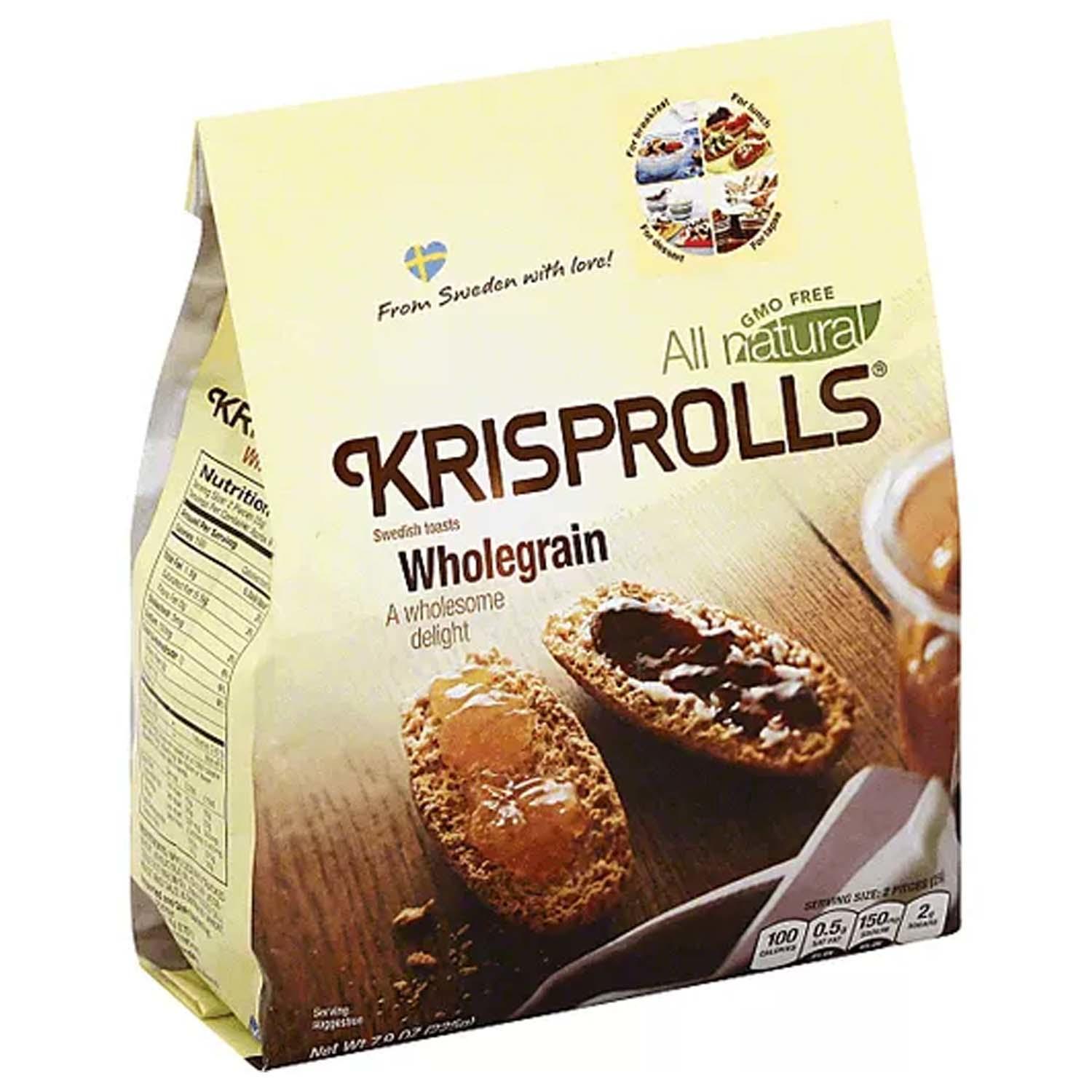 Buy Krisprolls Whole Grain Crispbread (225g) cheaply