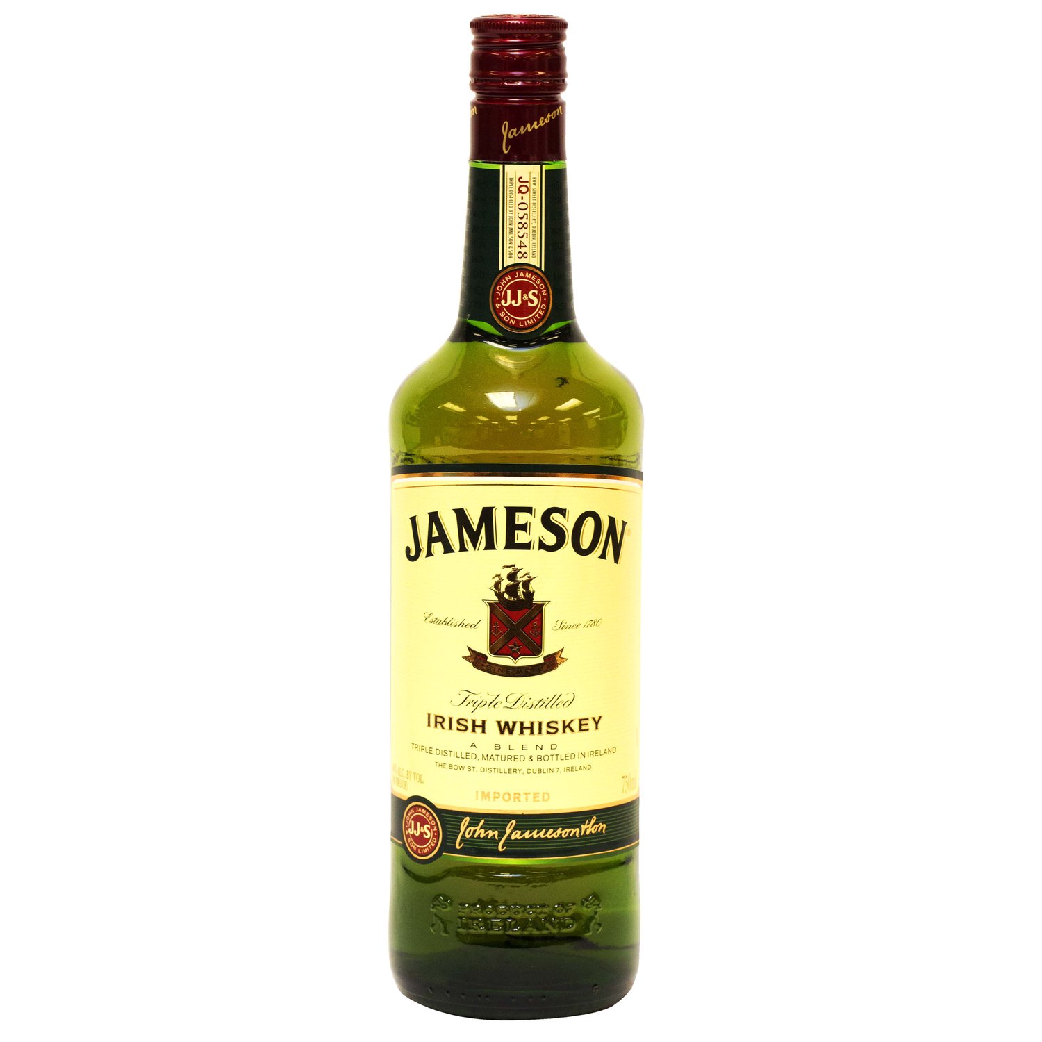 Jameson Triple Distilled Irish Whiskey