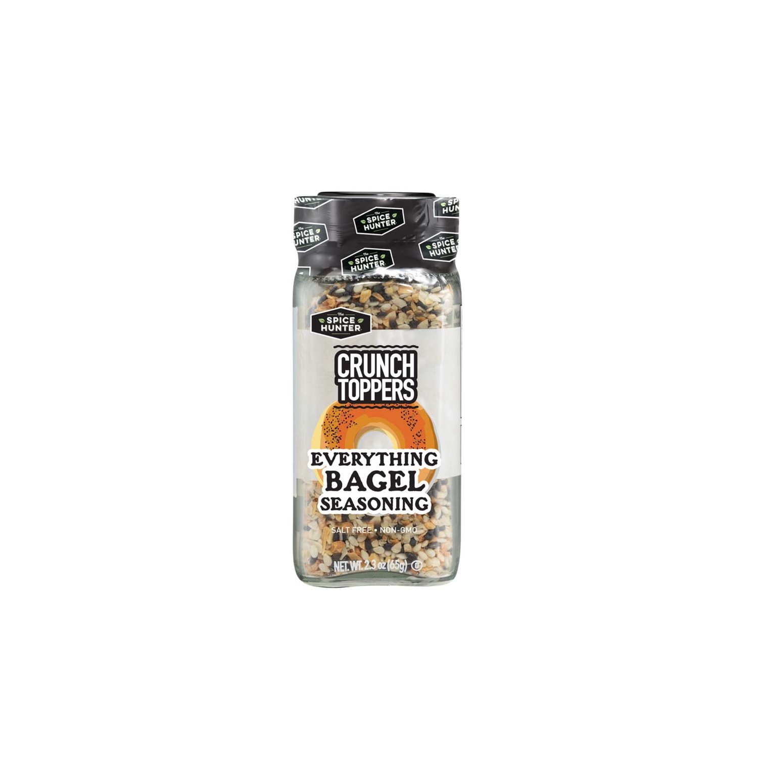 Spice Hunter Salt Free Everything Bagel Crunch Seasoning, 2.3 oz [Pack of  6] 