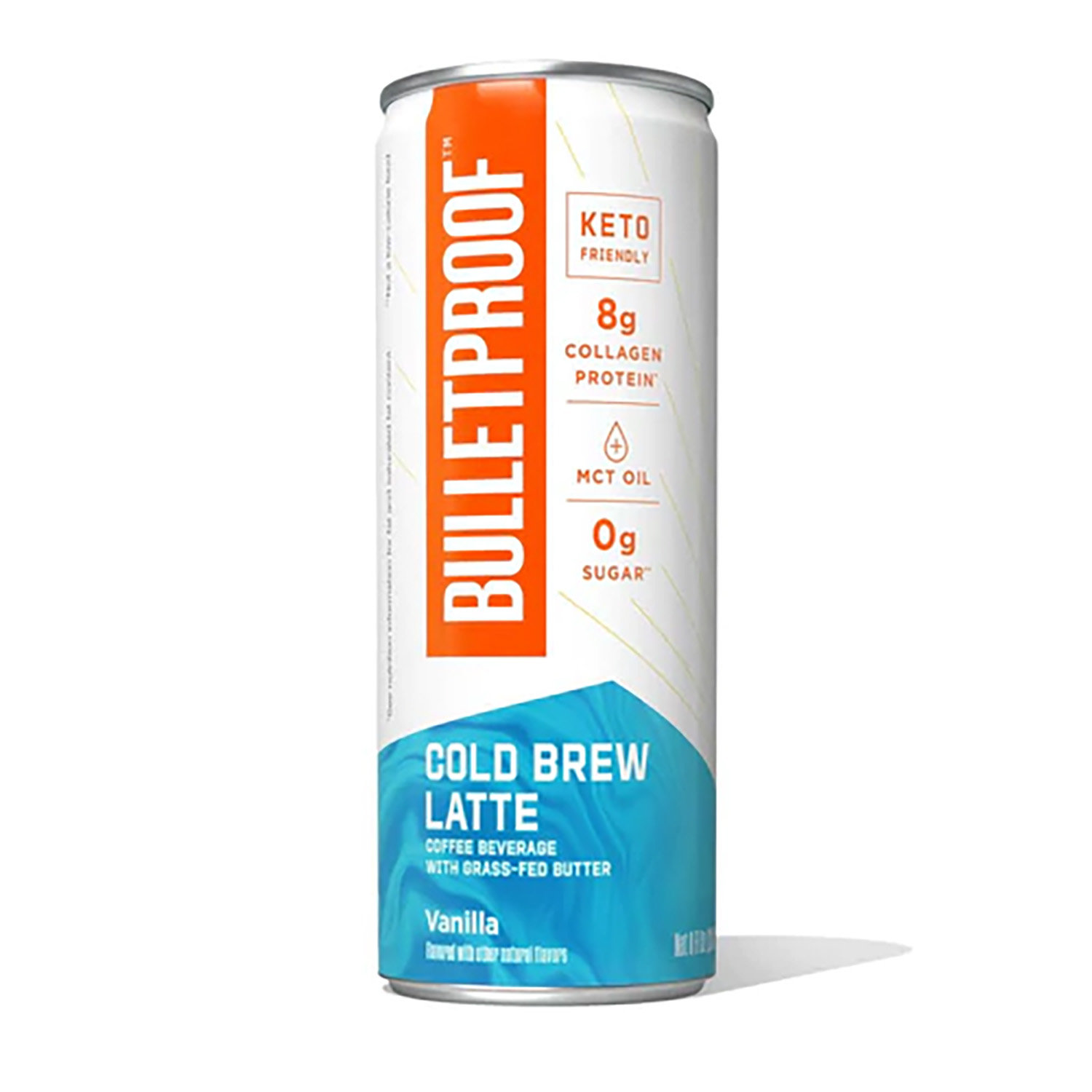 Bulletproof Collagen Cold Brew Coffee, Vanilla Latte