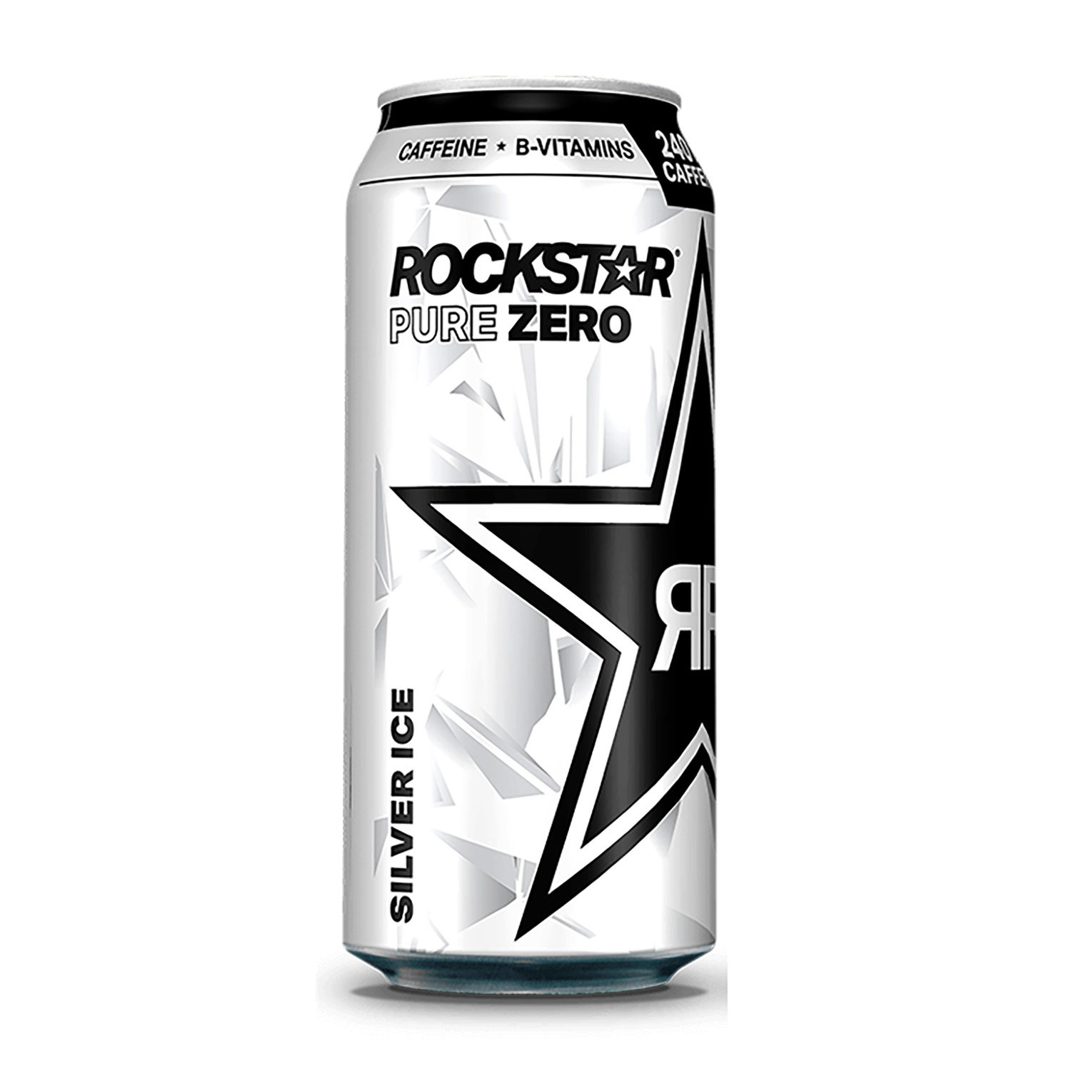  Rockstar Energy Drink, Pure Zero Silver Ice, 12oz