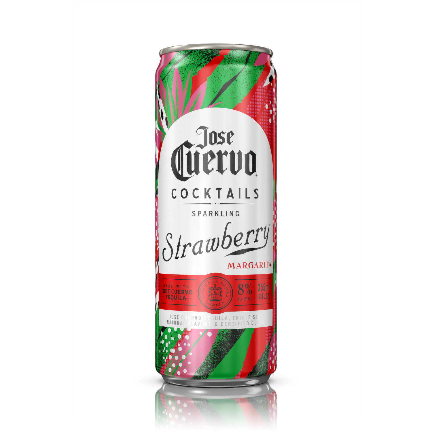 Jose Cuervo Sparkling Strawberry Margarita (Single) - Foodland