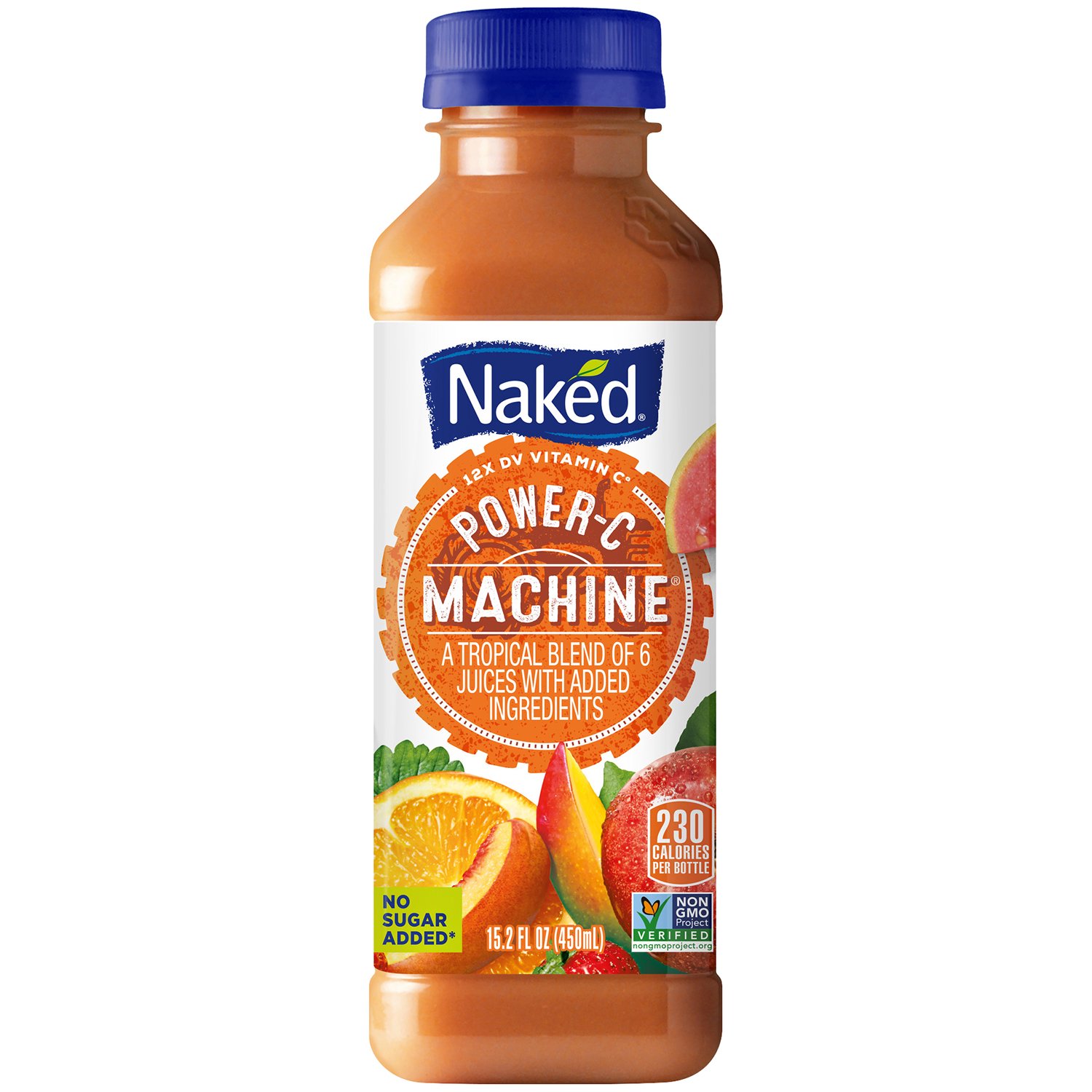 Naked Blue Machine 100% Juice Smoothie, 15.2 oz (Case of 4