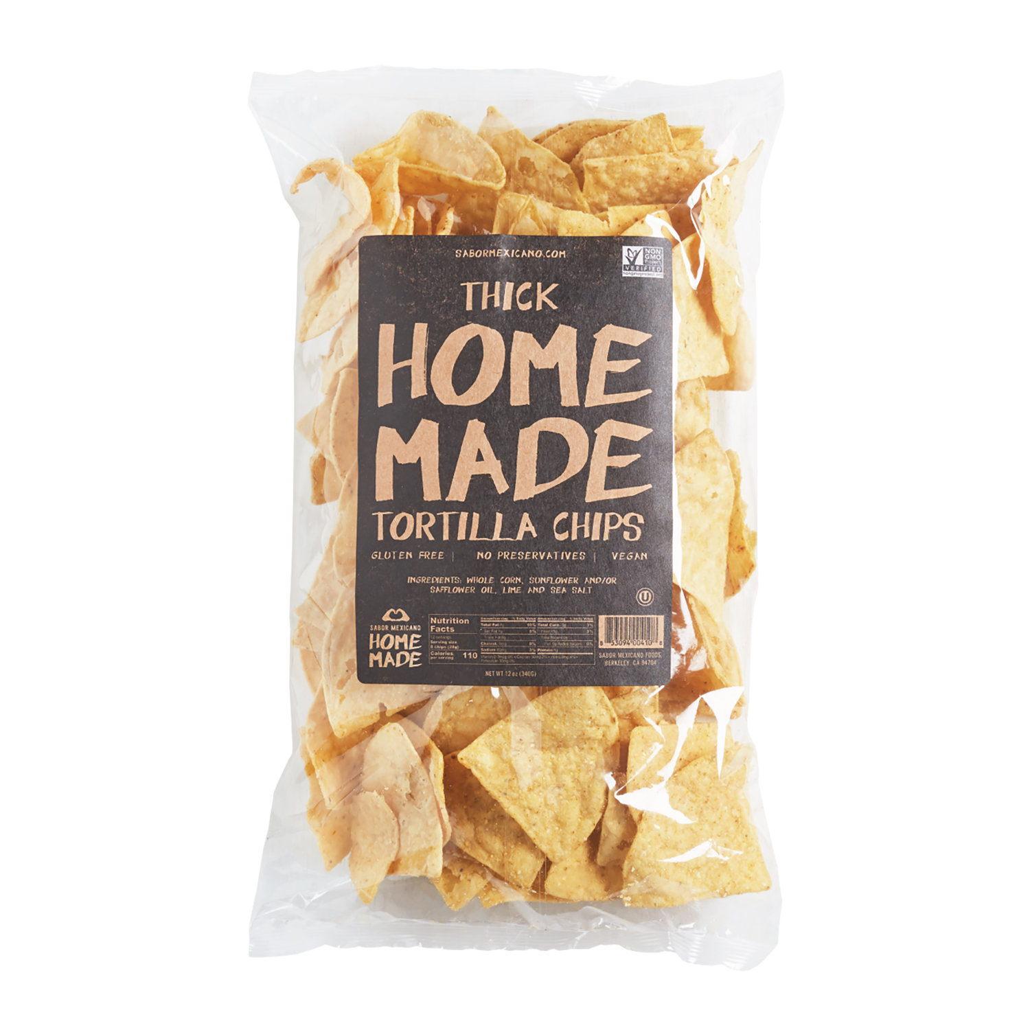 Sabor Mexicano Thick Corn Chips - Foodland