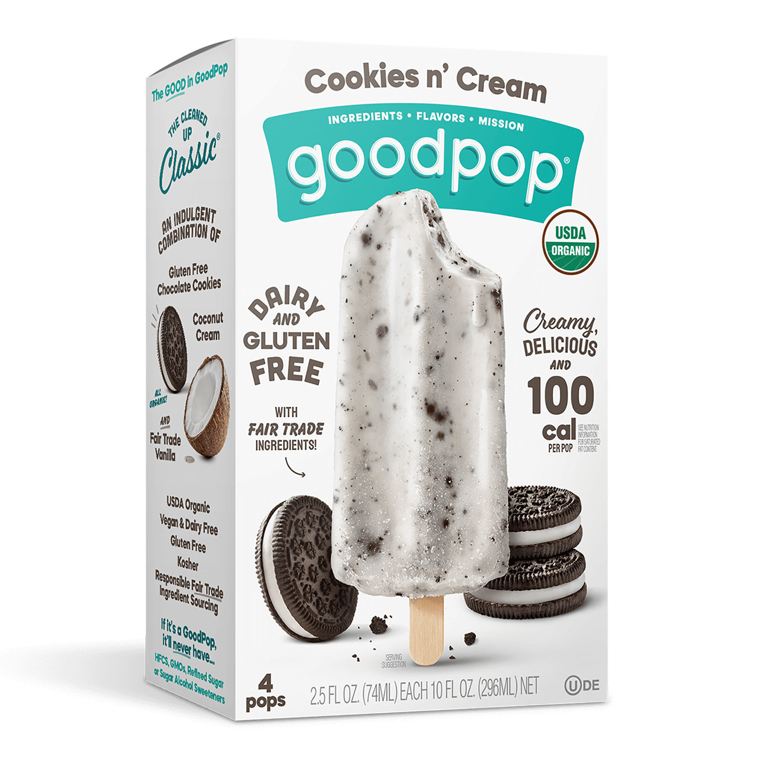 Fruity + Creamy Pops  GoodPop Flavors - Dairy Free, Gluten Free