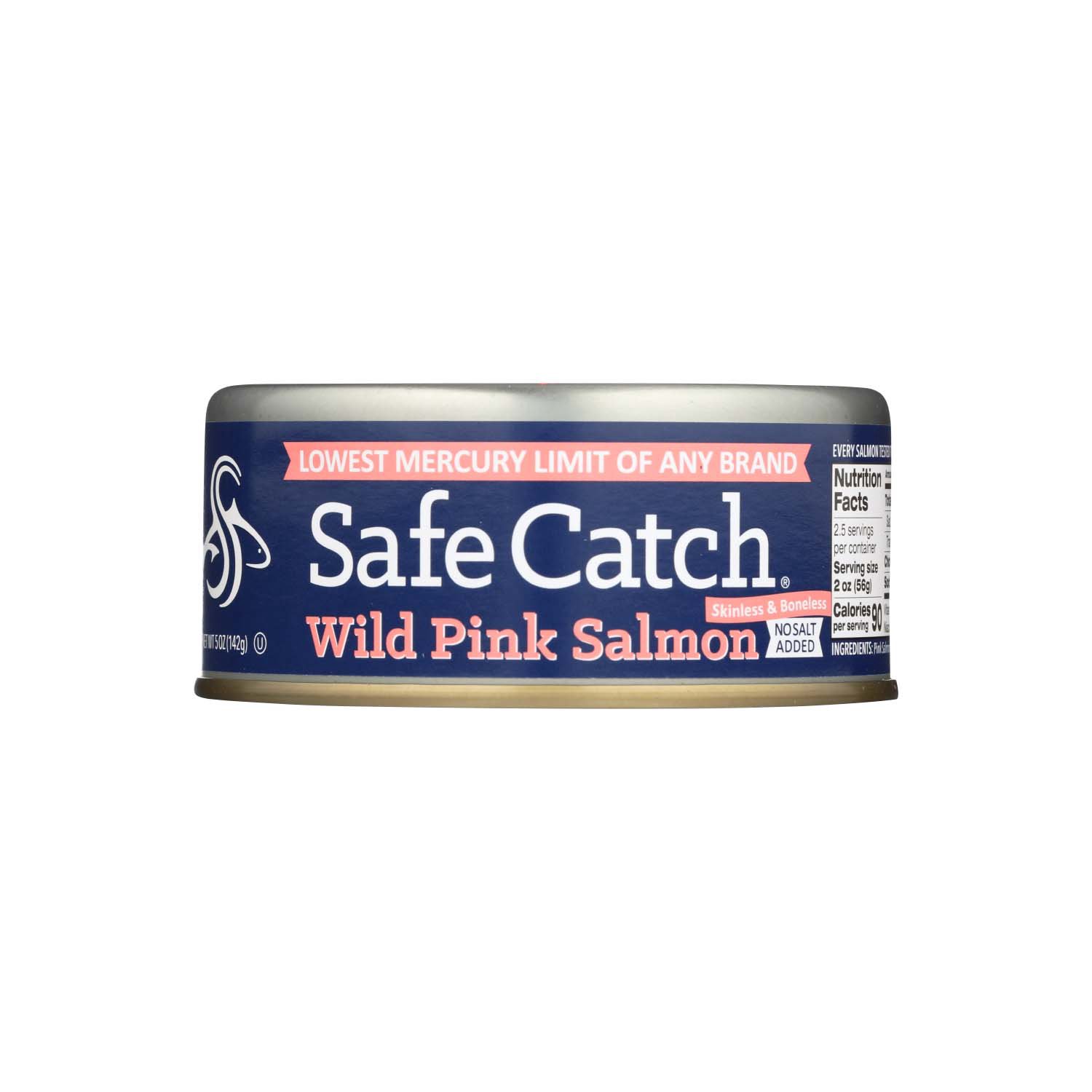 Safe Catch Wild Pink Salmon, 5 oz can 