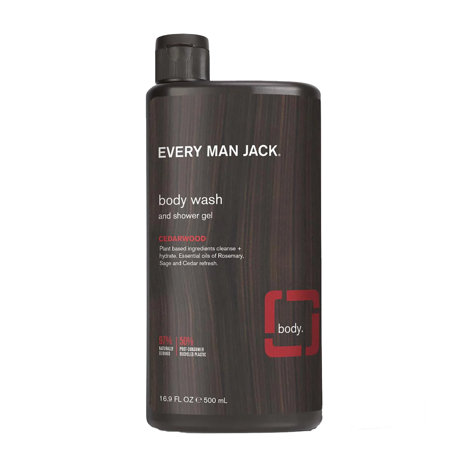 Every Man Jack Cedarwood Body Wash - Foodland