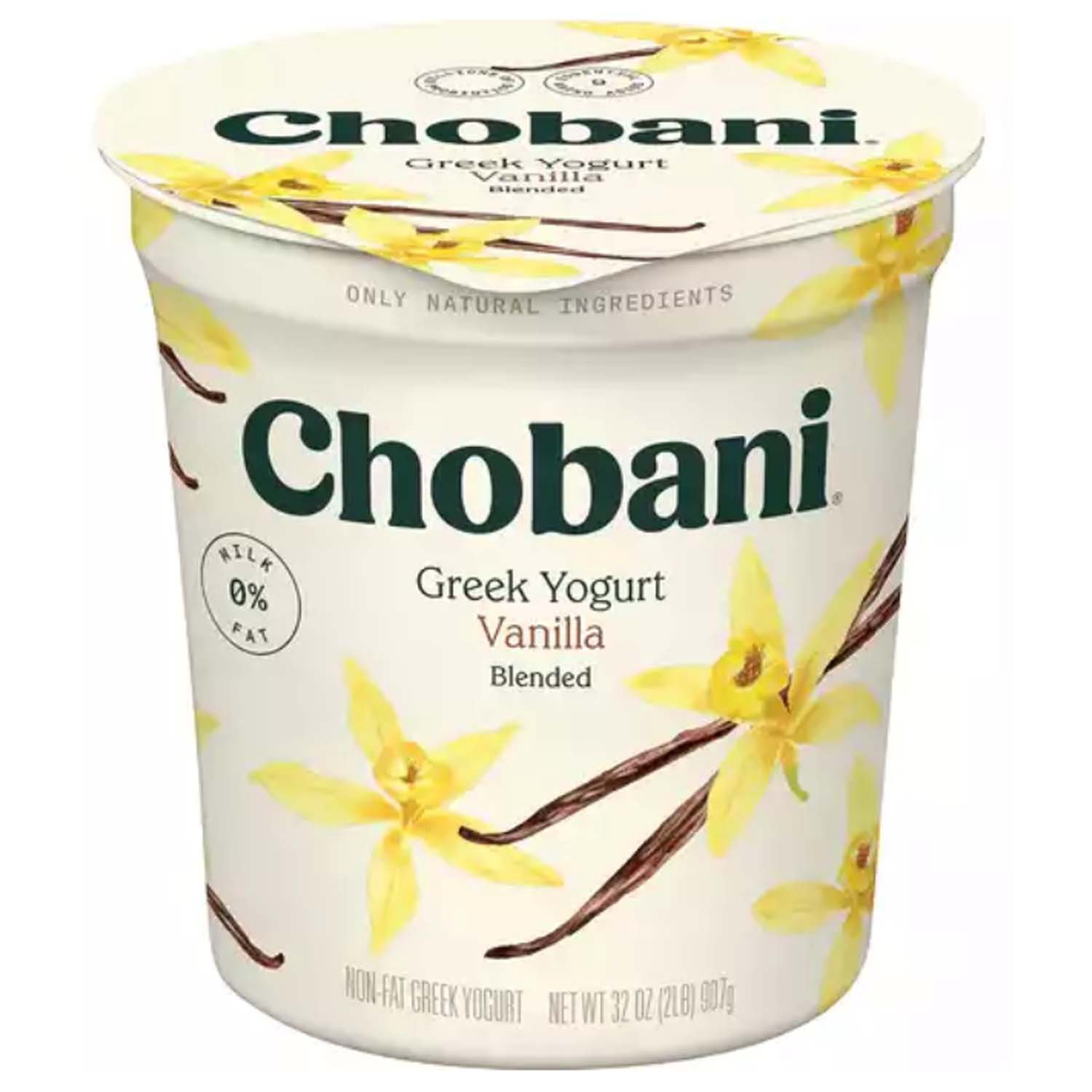 Chobani Yogurt, Greek, Banana & Cream, Blended 5.3 oz