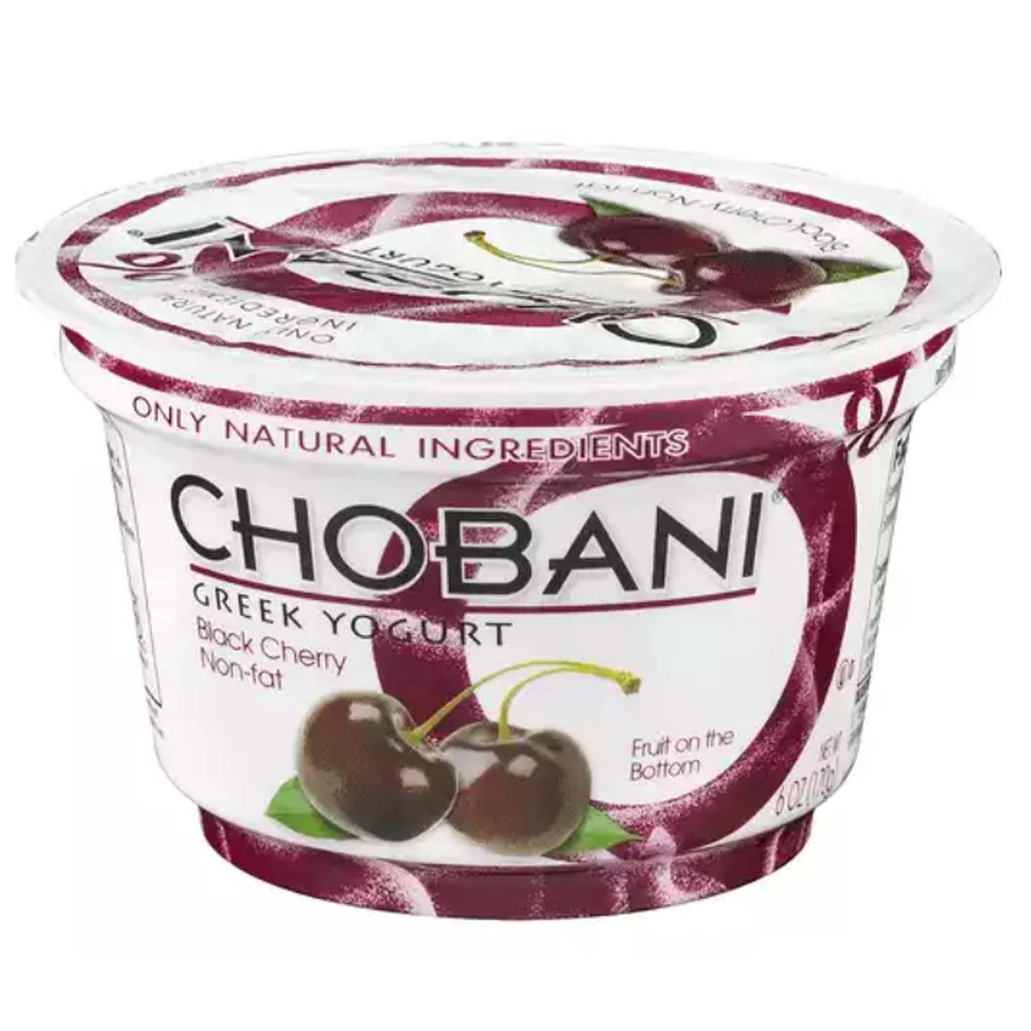 Chobani Yogurt, Greek, Nonfat, Pomegranate On The Bottom 5.3 Oz