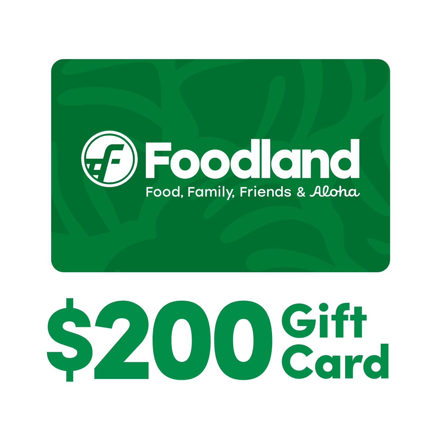 200 Foodland Gift Card Foodland