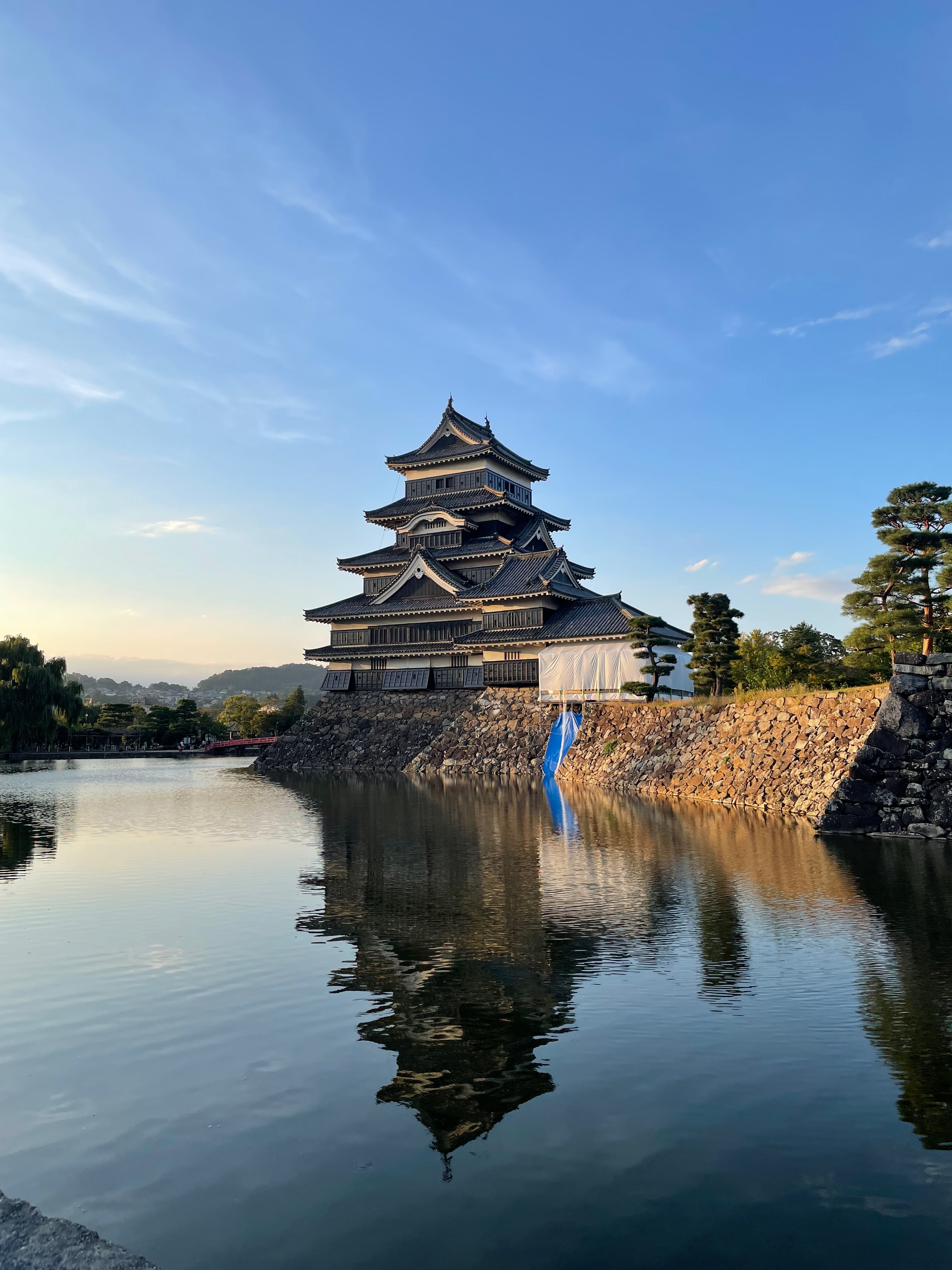 MatsumotoCastleAtSunset