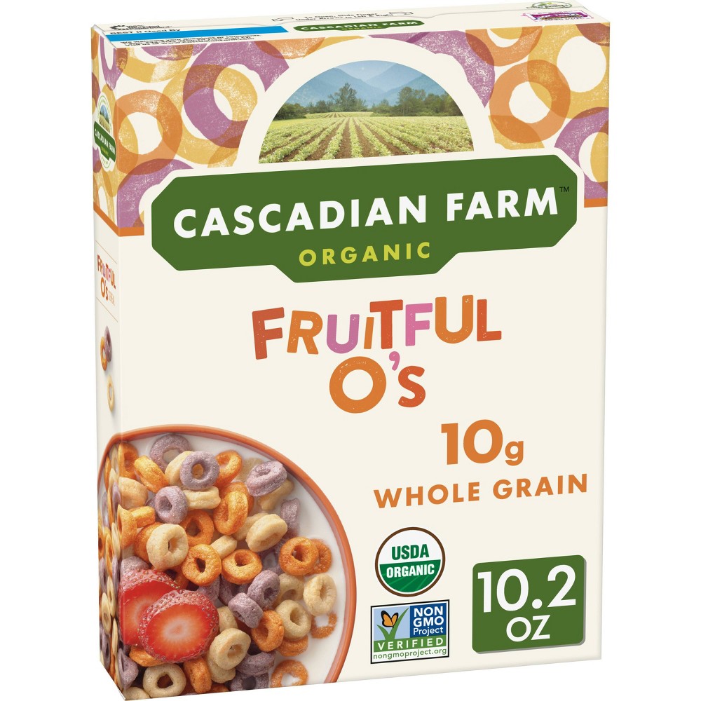Honey Nut O's Cereal • Cascadian Farm Organic