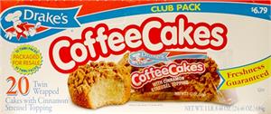 Drake's Club Pack Coffee Cakes: Nutrition & Ingredients | GreenChoice