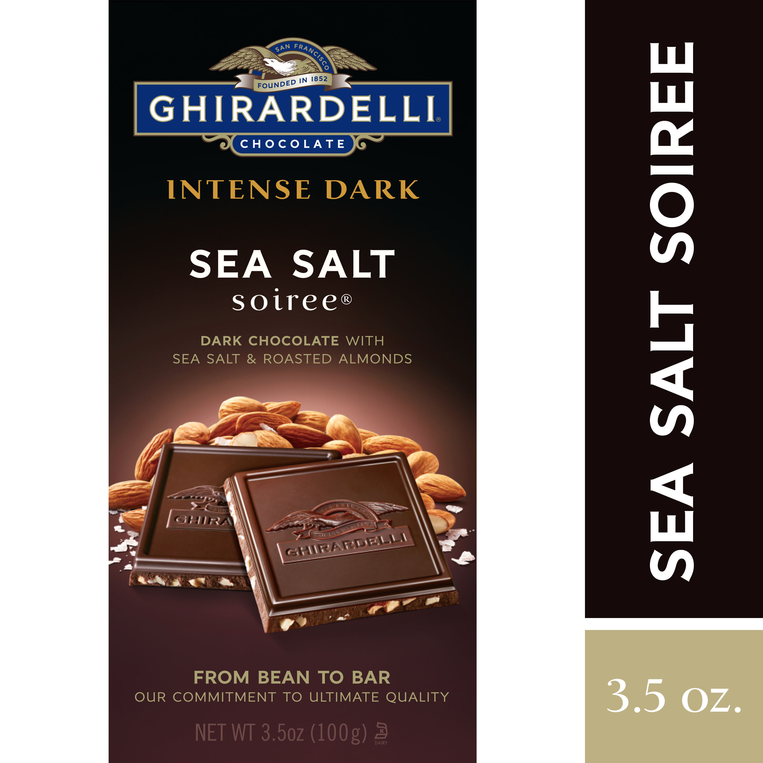 Undercover Dark Chocolate + Sea Salt Chocolate Quinoa Crisps - 3oz