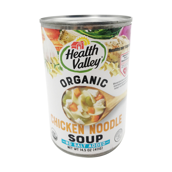  Health Valley Organic Soup, No Salt Added, Chicken