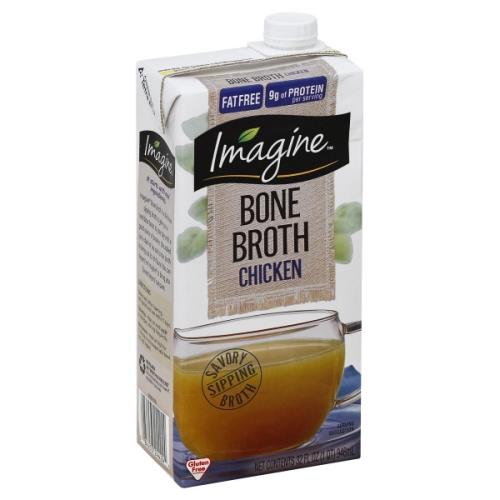 Imagine Foods No-Chicken Broth, Organic, Low Sodium, 32 Oz