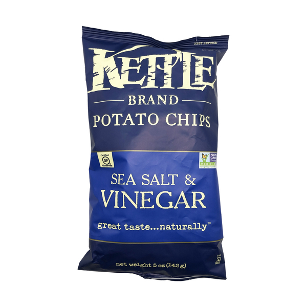 Kettle Brand Potato Chips, Sea Salt Kettle Chips, 5 Oz